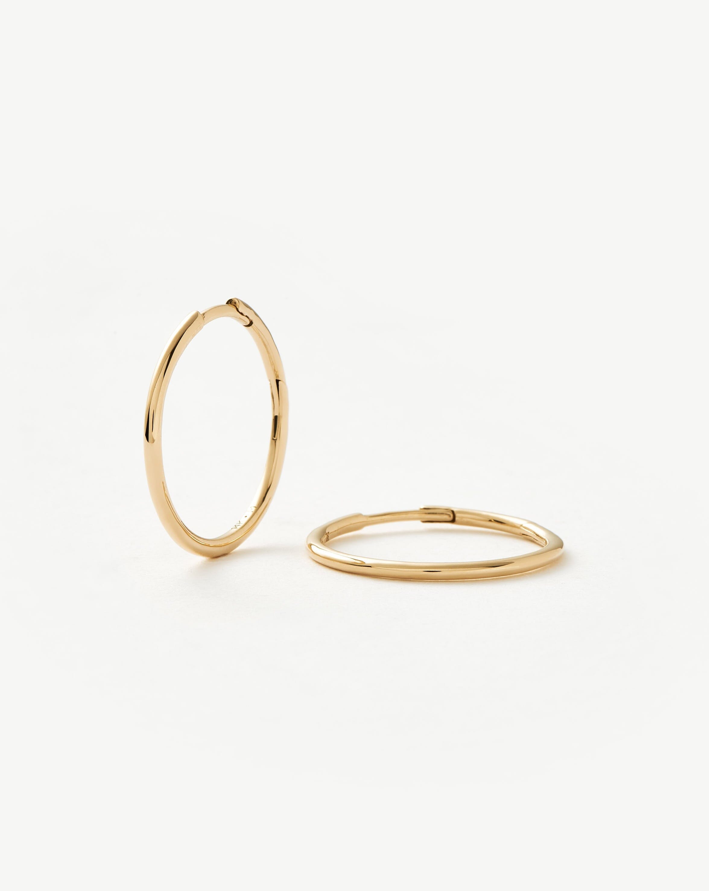 Fine Classic Medium Hoop Earrings Earrings Missoma 