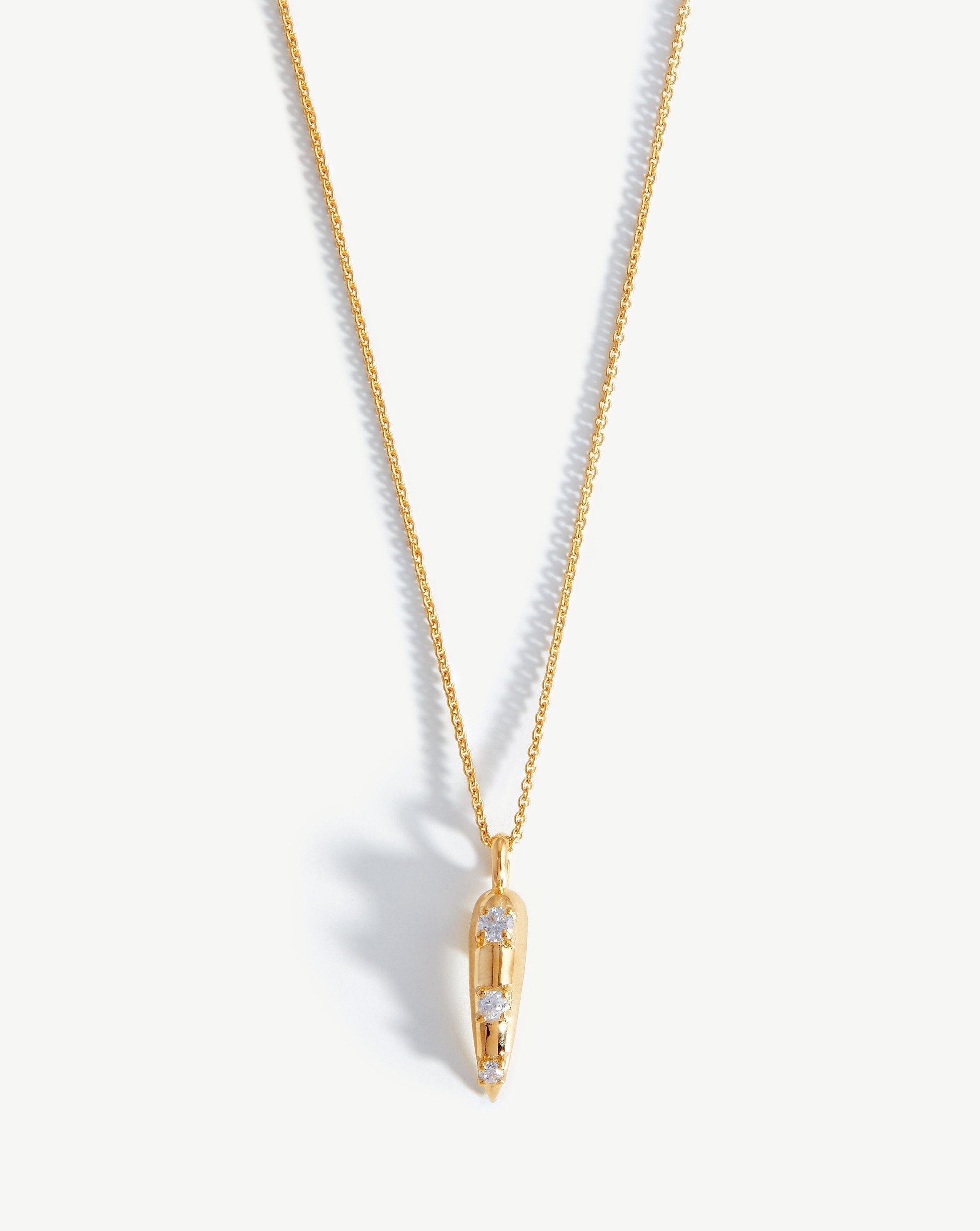 Claw Studded Pendant Necklace | Missoma