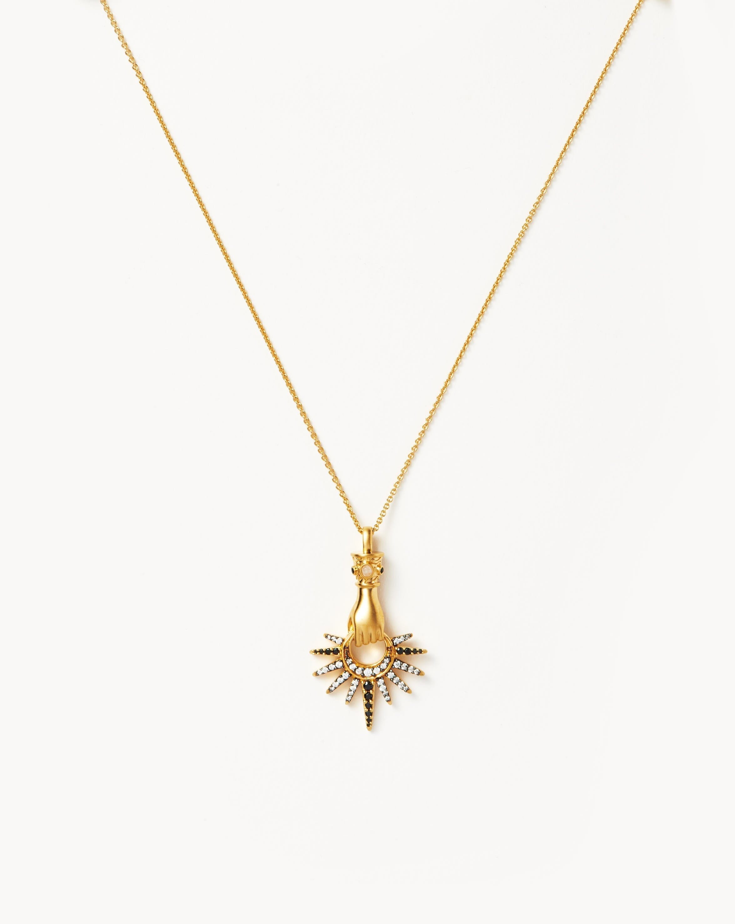 Harris Reed Star Catcher Pendant Necklace | 18ct Gold Plated