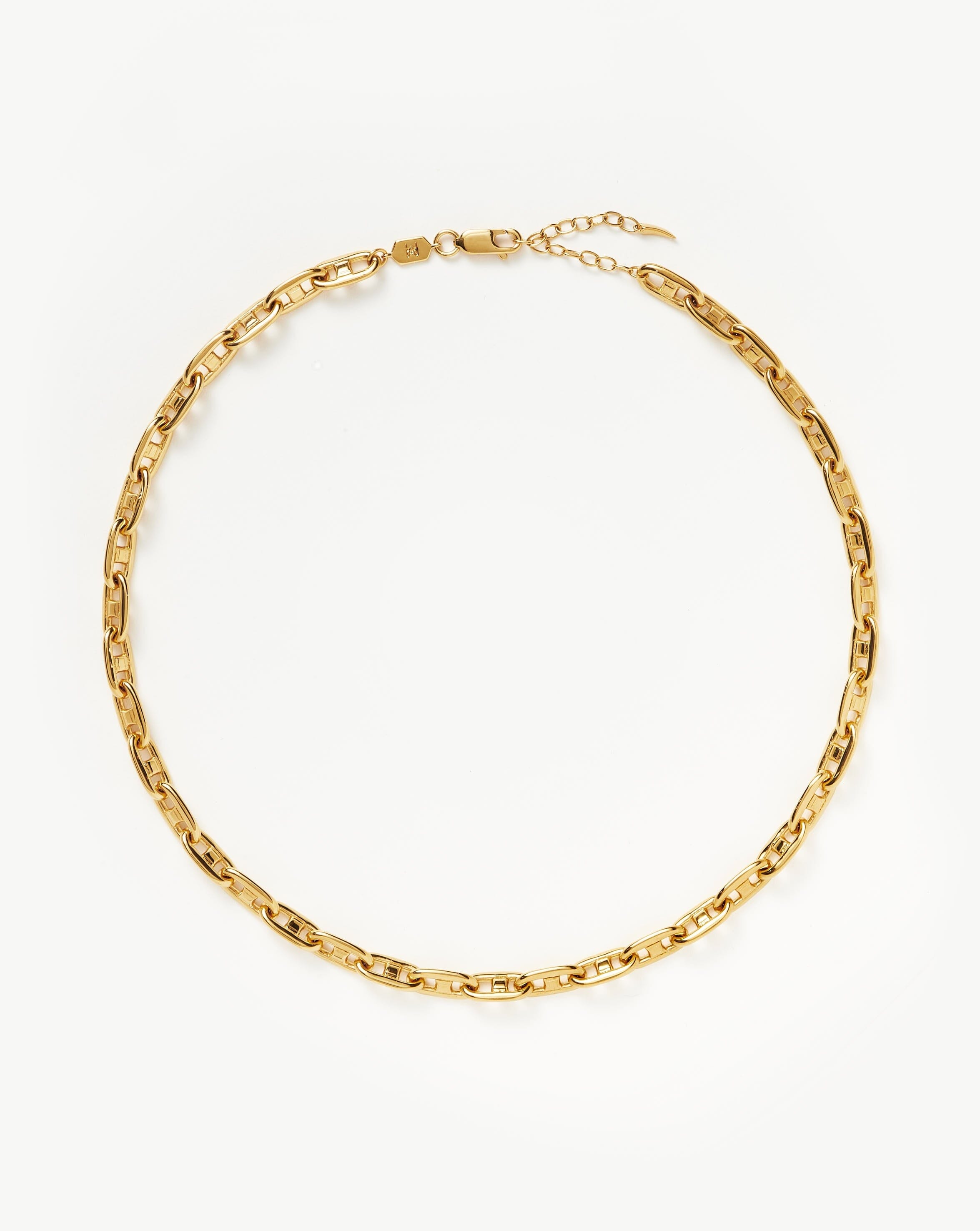 Gold plated shop mariner chain