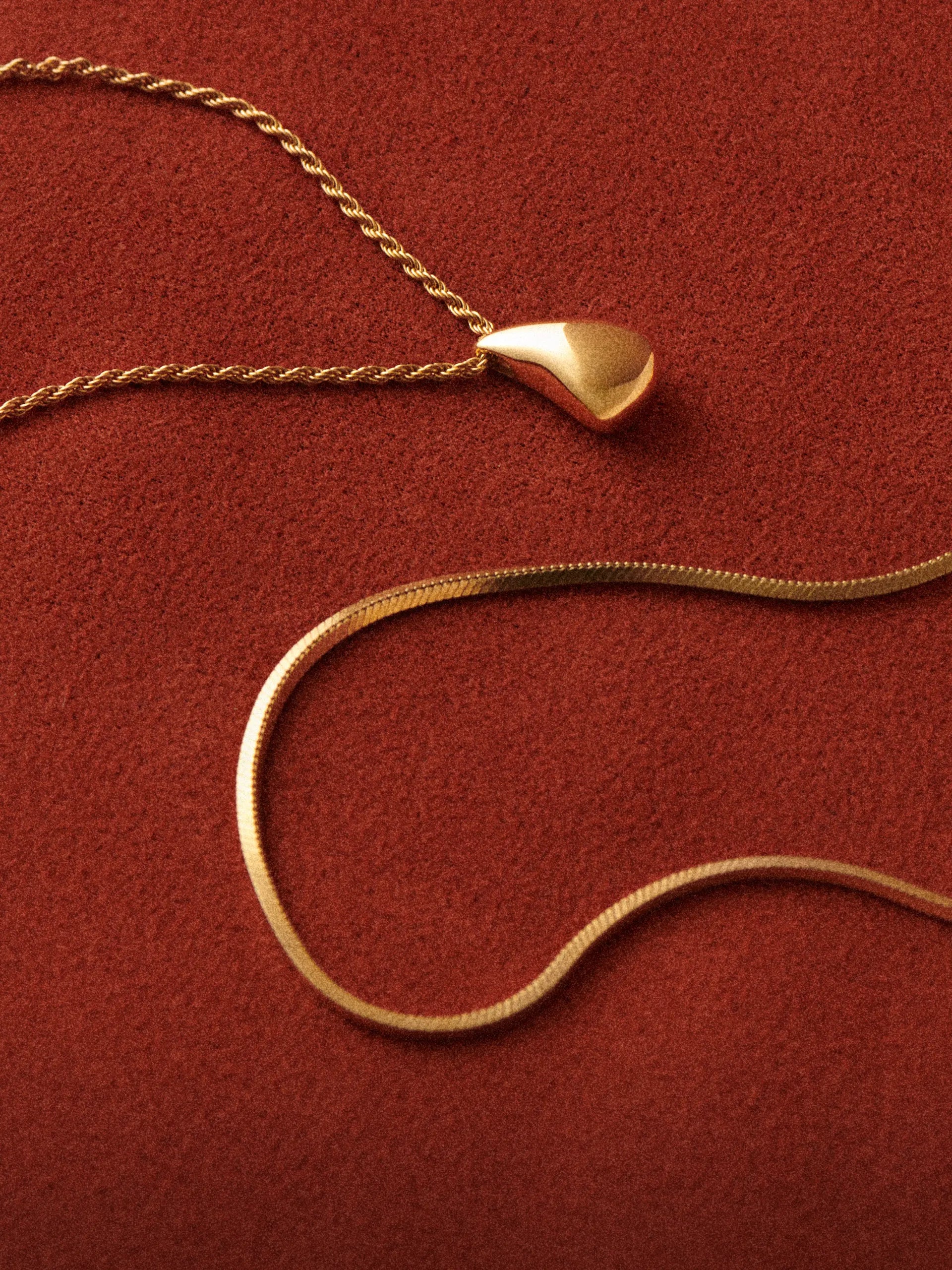 Aegis Double Chain Bracelet Plated Vermeil 18ct Missoma Gold | Set 