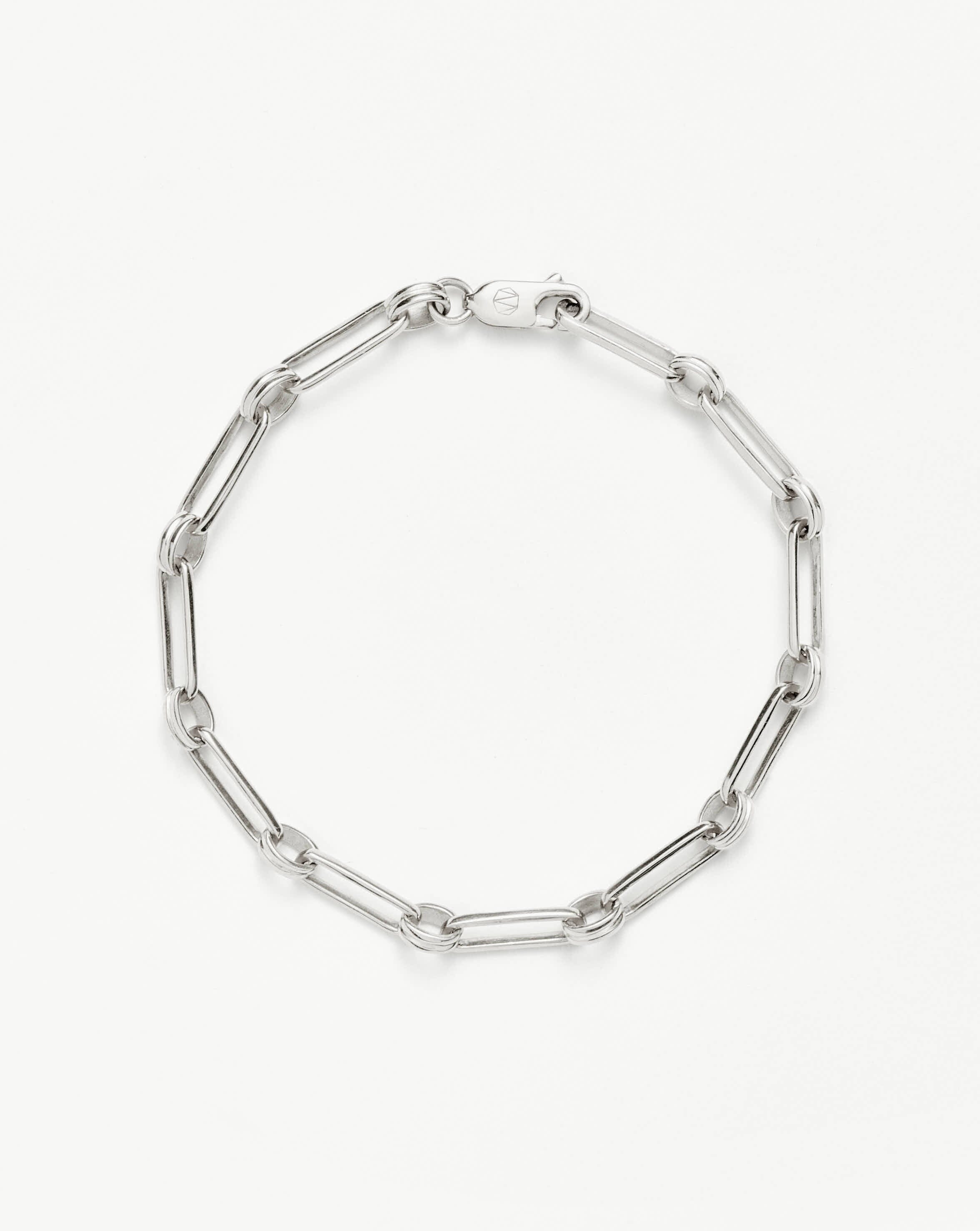 Aegis Chain Bracelet | Silver Plated Bracelets Missoma 