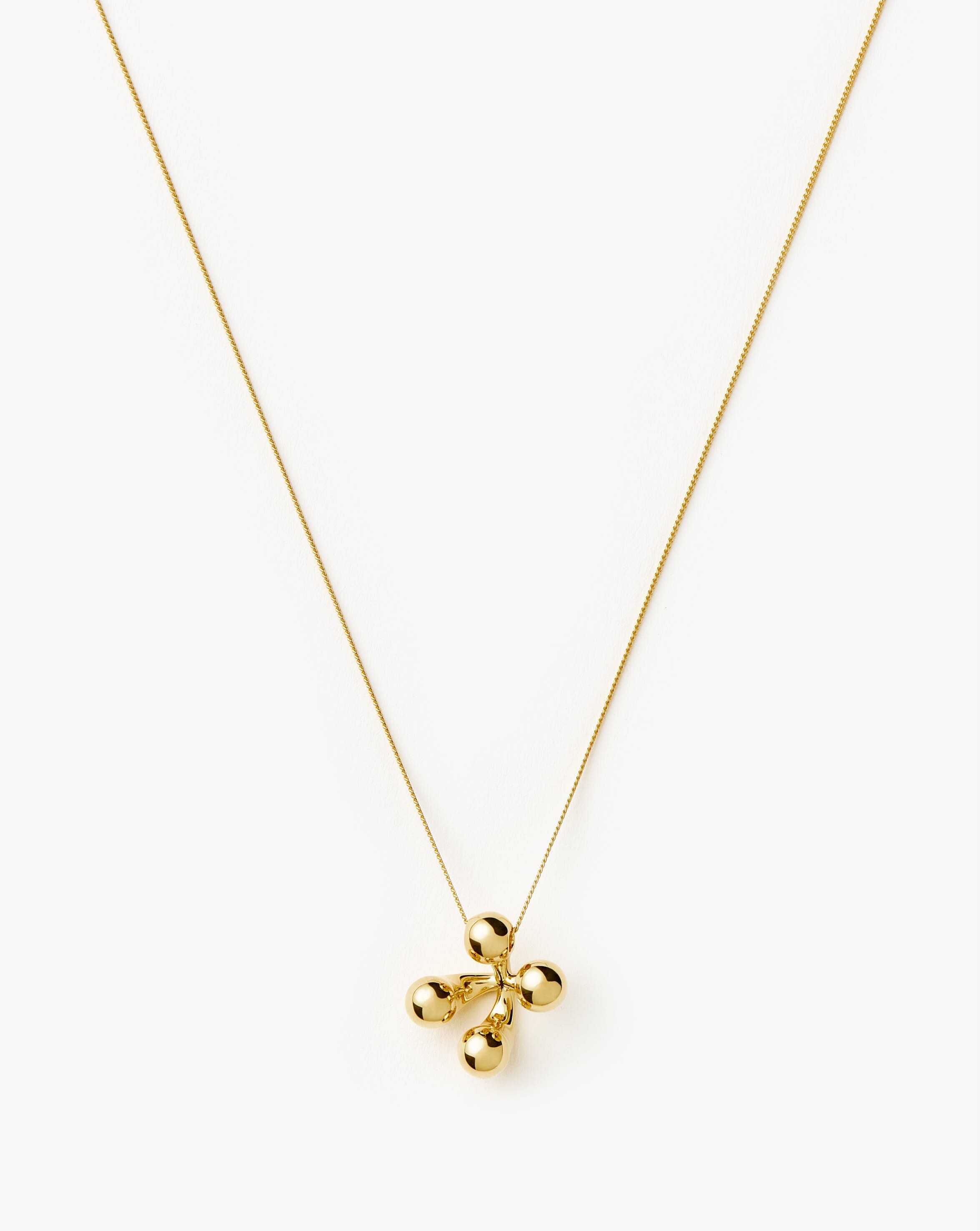 Atom Large Pendant Necklace | 18ct Gold Plated Necklaces Missoma 