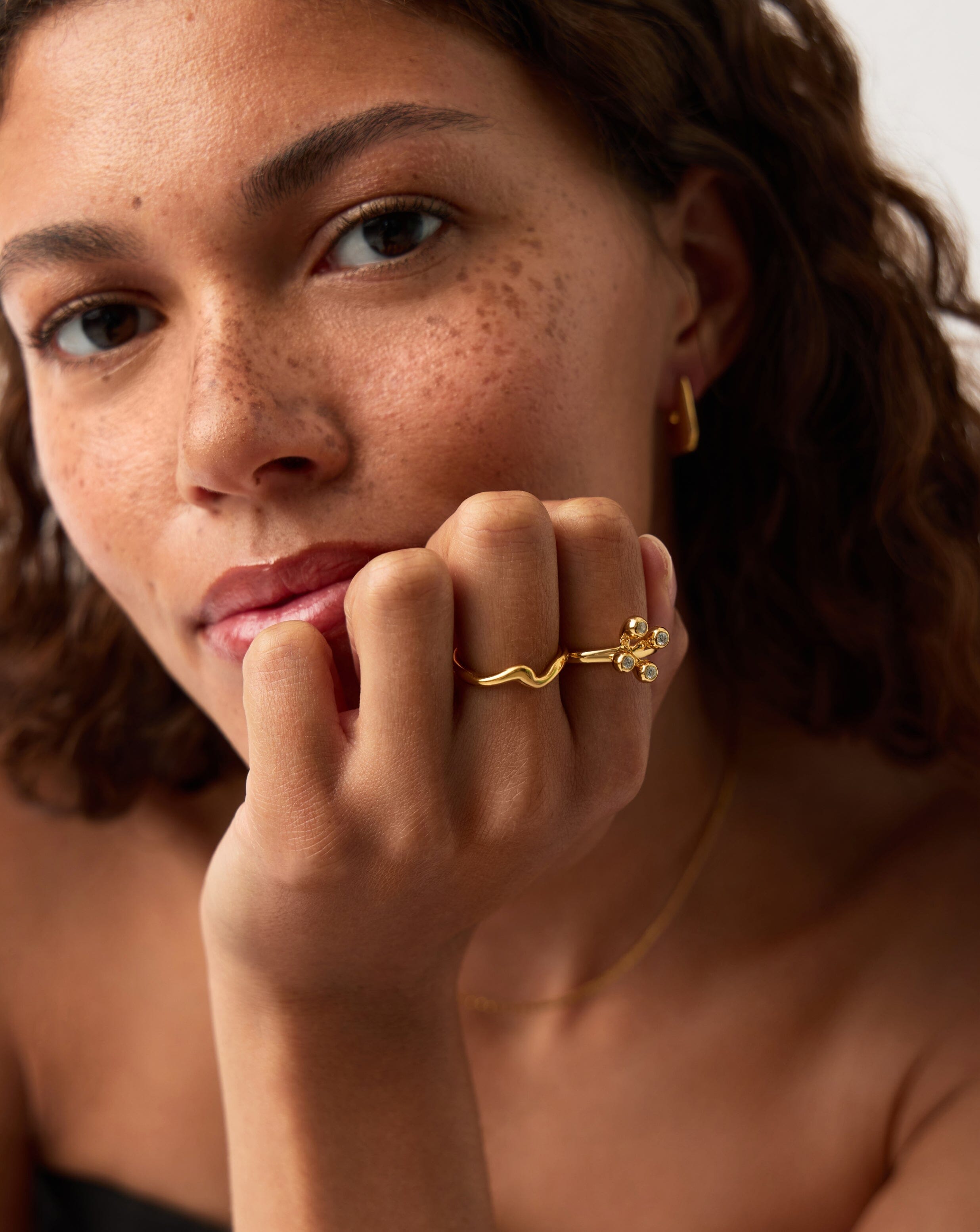 Atom Ring | 18ct Gold Vermeil Rings Missoma 