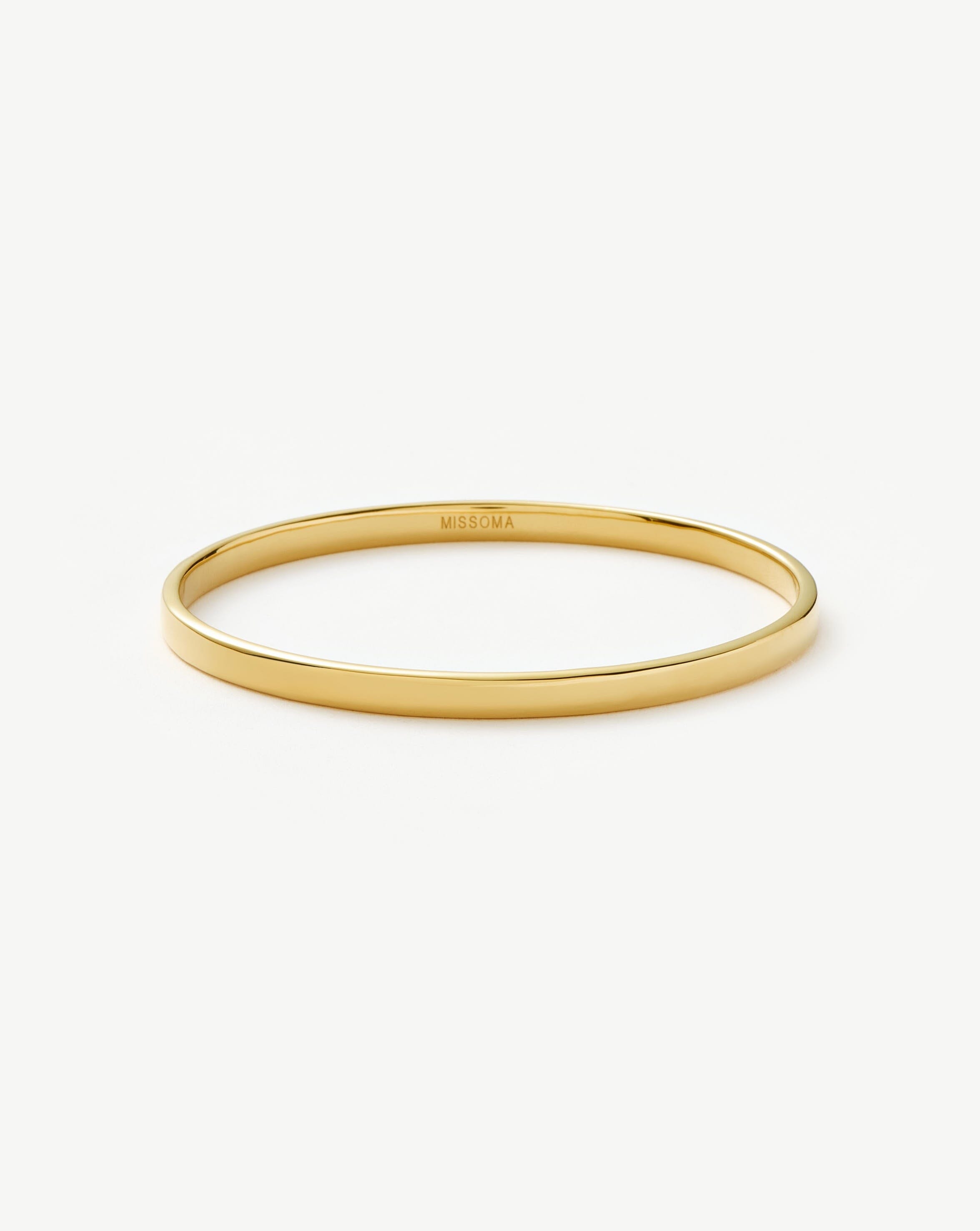 Classic Bangle | 18ct Gold Plated Bracelets Missoma 