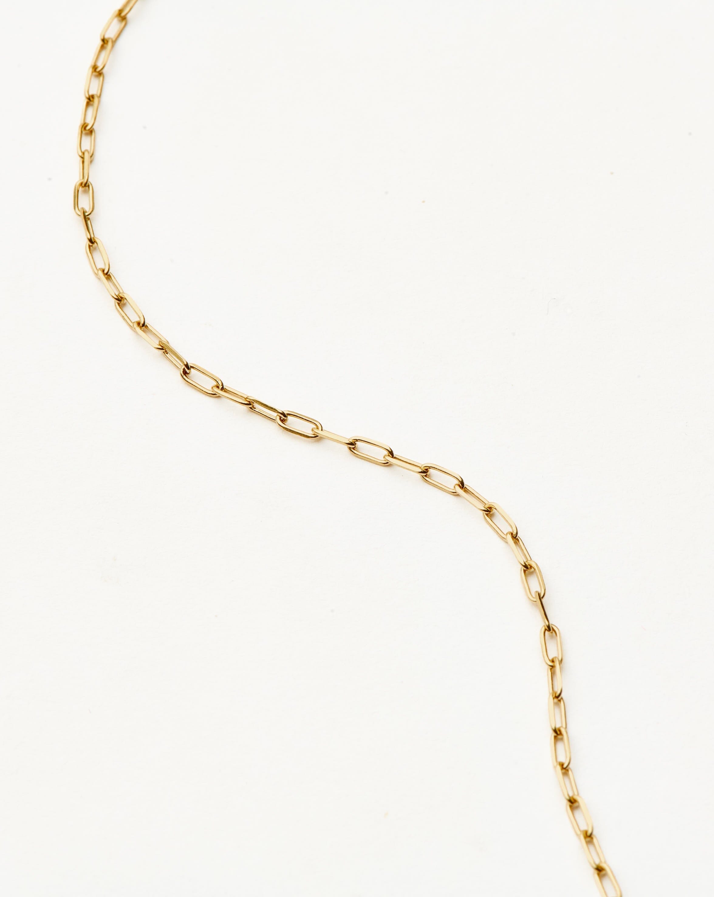 Fine Classic Paperclip Chain Necklace | 14ct Solid Gold Necklaces Missoma 