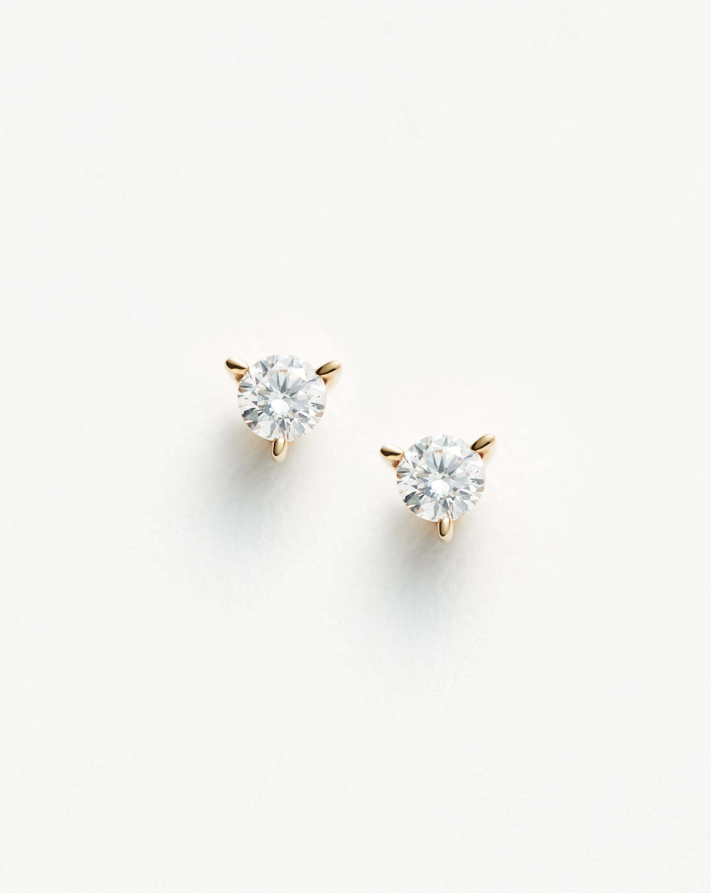 Mini Pave Spike Charm Hoop Earrings | 18ct Gold Vermeil/Cubic Zirconia |  Missoma