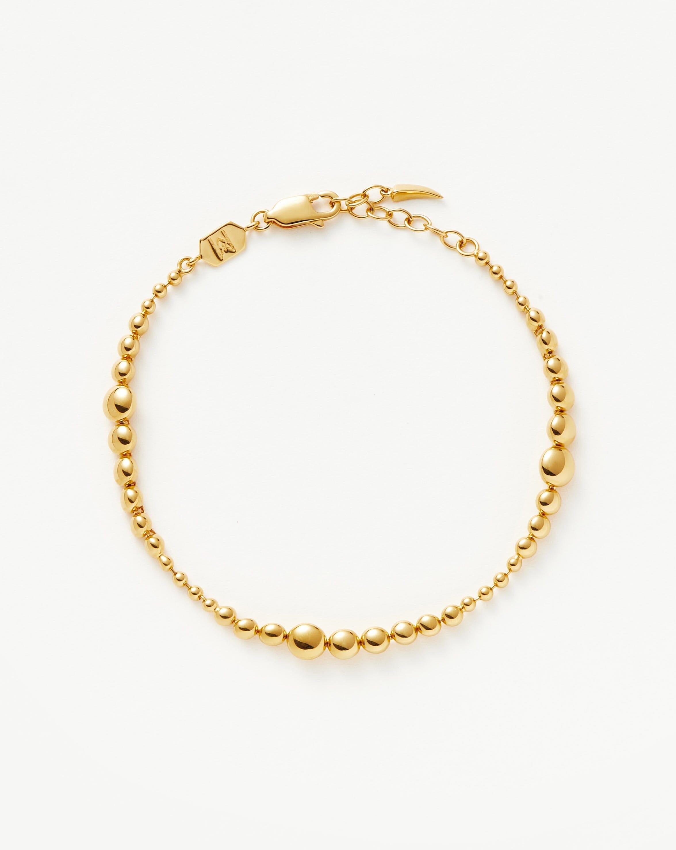 Graduated Beaded Bracelet | 18ct Gold Vermeil Bracelets Missoma 