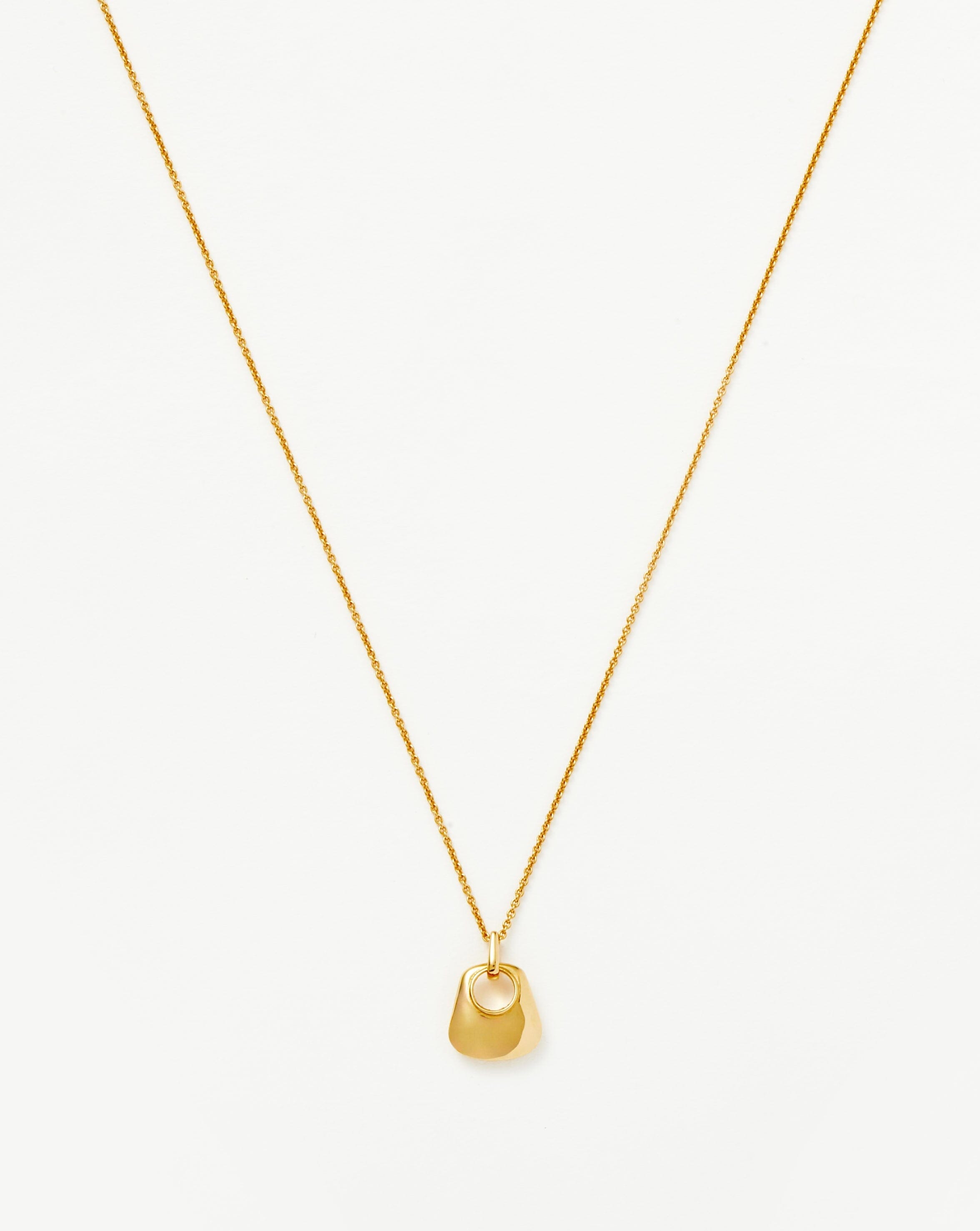 Hera Ridge Mini Pendant Necklace | 18ct Gold Plated Necklaces | Missoma