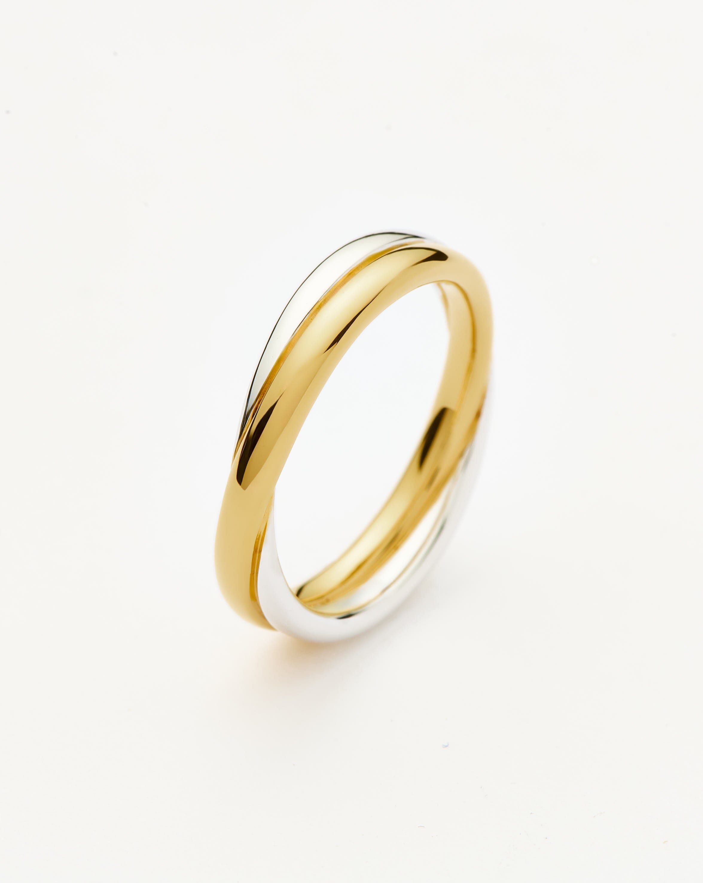 Lucy Williams Entwine Ring | Mixed Metal Ring Missoma 