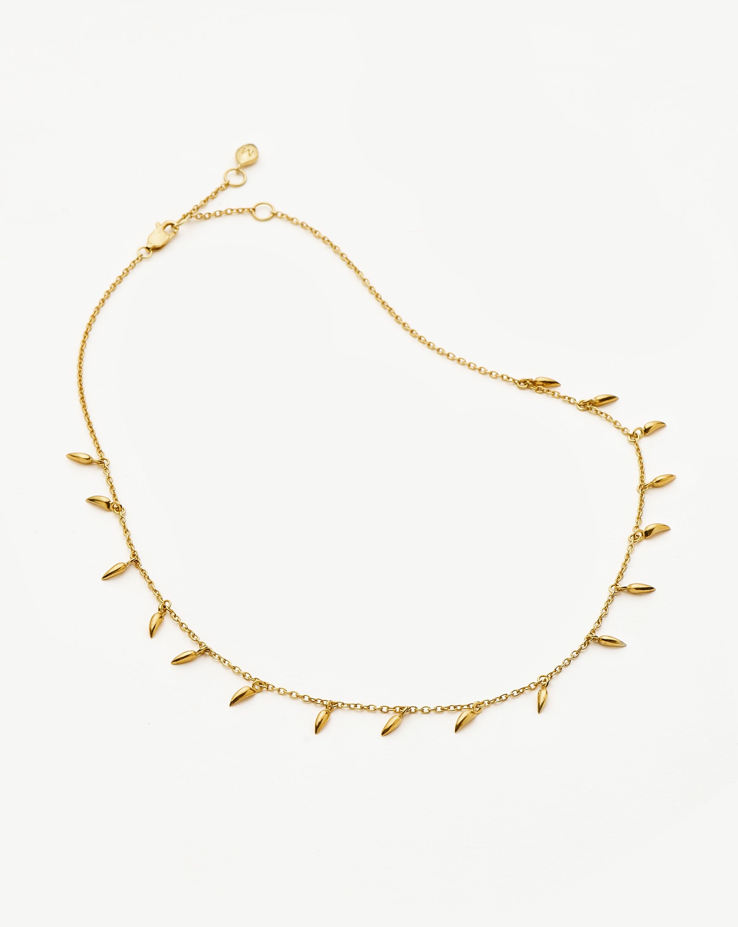 Lucy Williams Mini Fang Necklace | 18ct Gold Vermeil Necklaces Missoma 