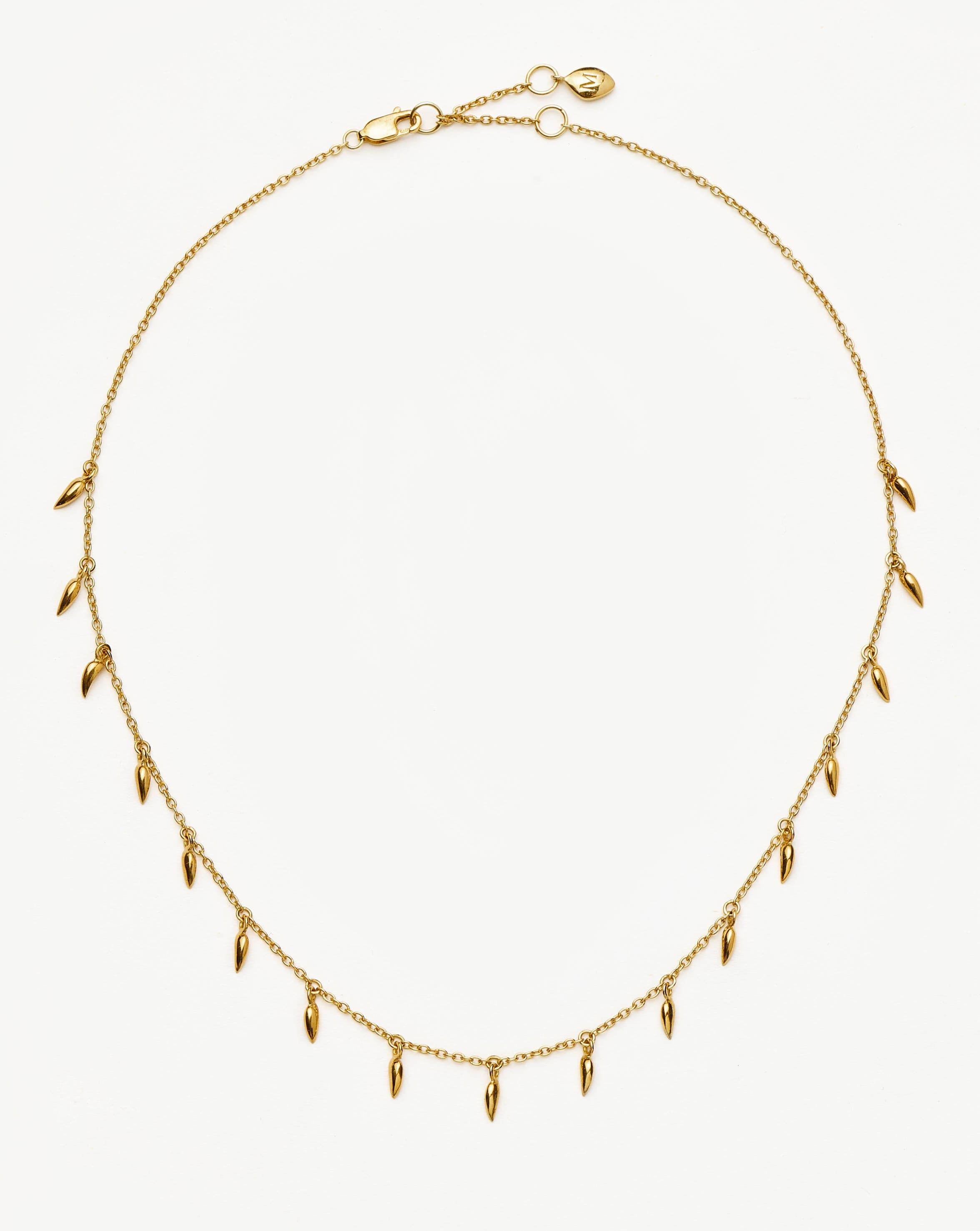 Lucy Williams Mini Fang Necklace | 18ct Gold Vermeil Necklaces Missoma 