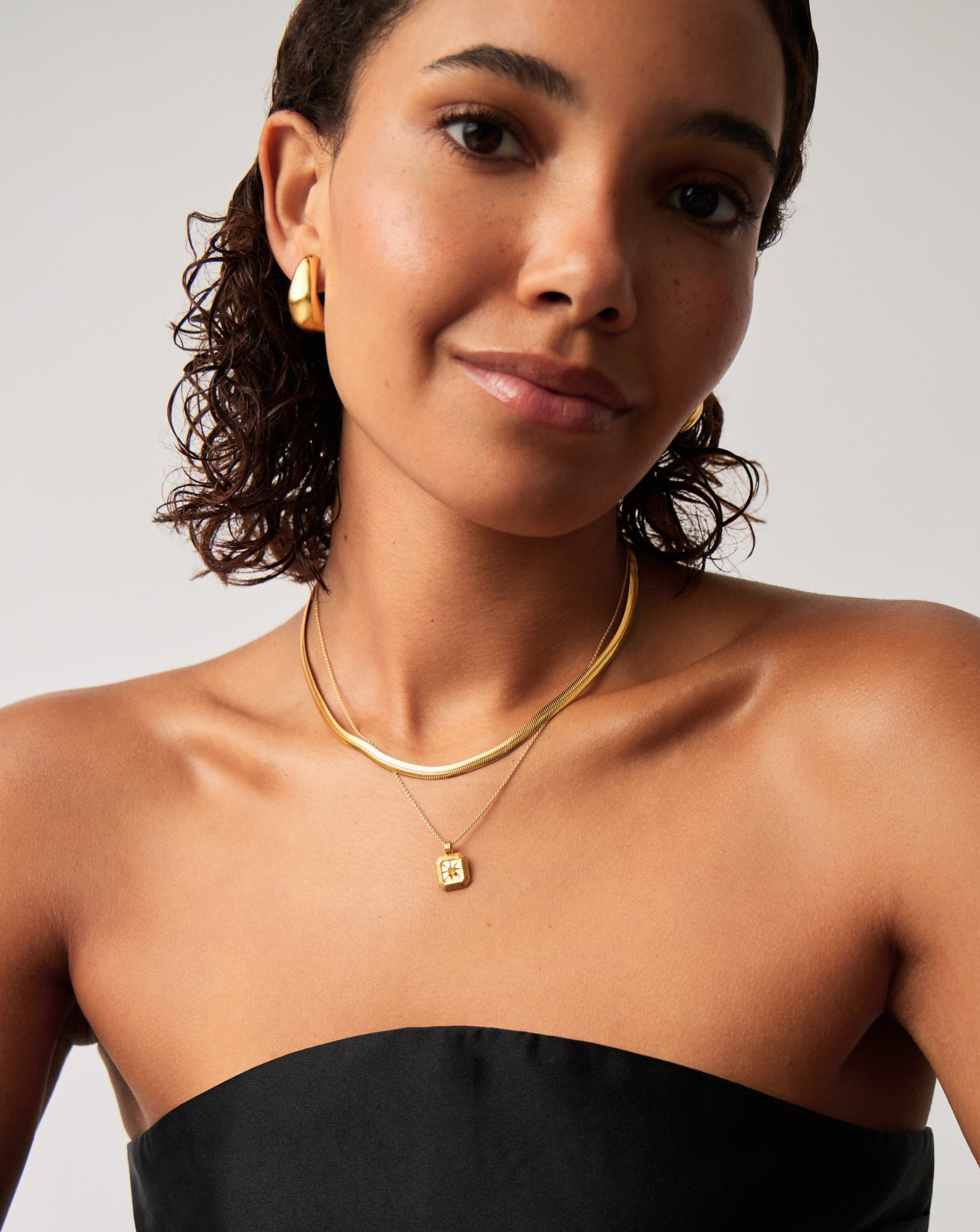 November Birthstone Pendant Necklace | 18ct Gold Vermeil/Citrine Necklaces Missoma 