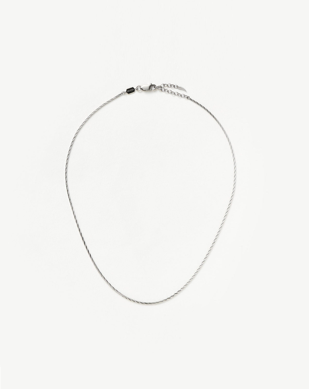 Savi Asymmetric Square Snake Chain Necklace | Missoma