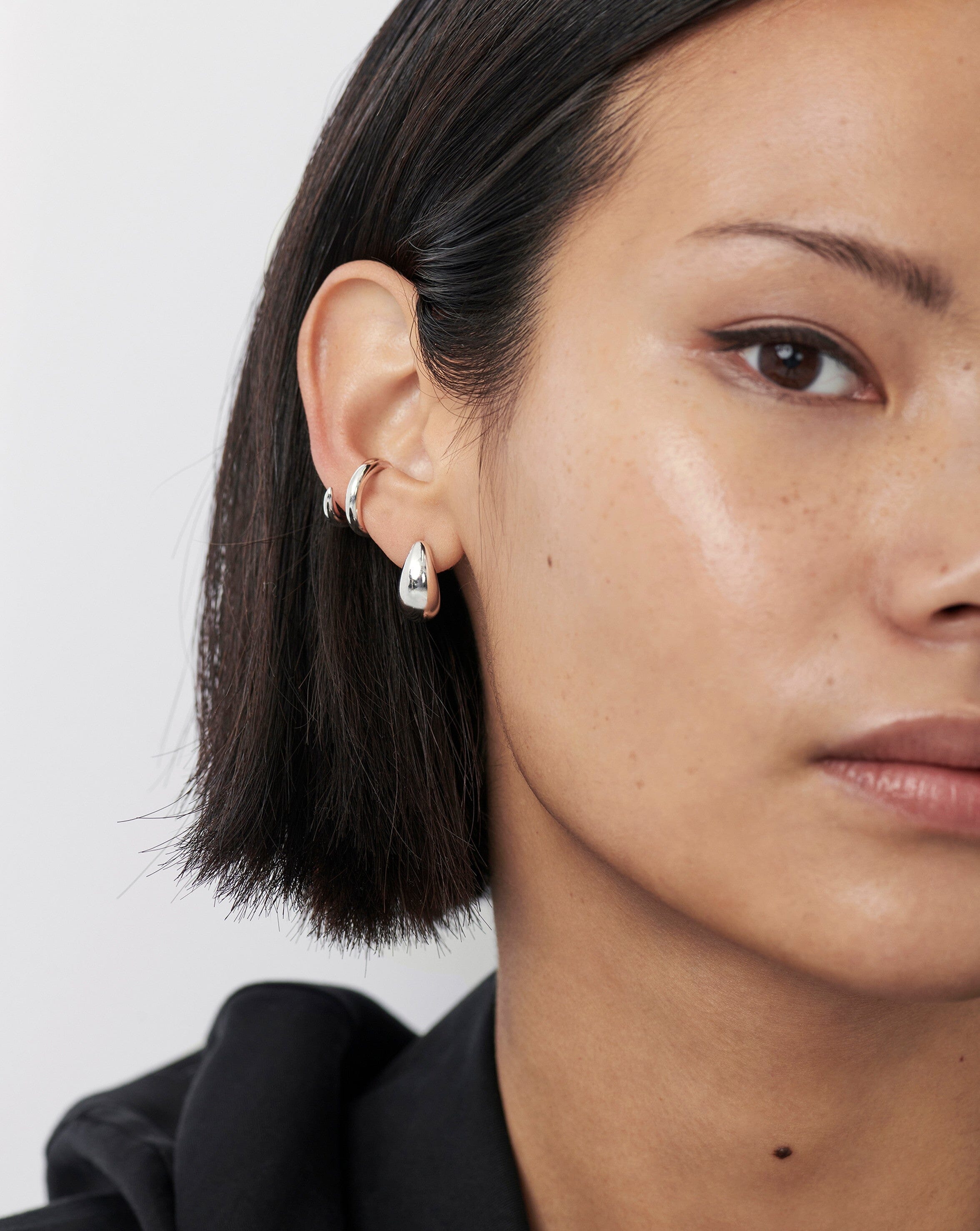 Savi Dome Mini Hoop Earrings Earrings Missoma 