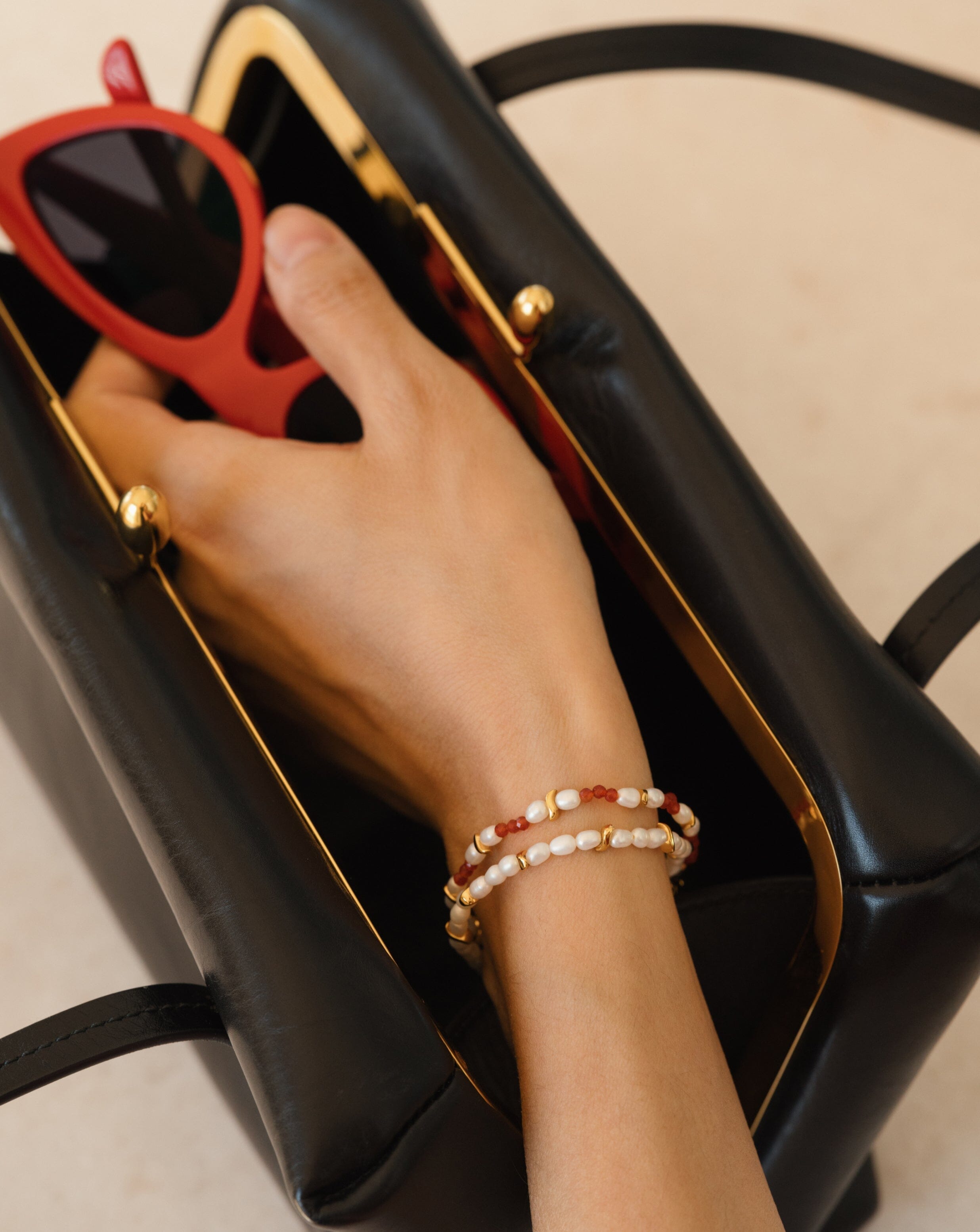 Savi Seed Pearl Bracelet | Pearl Bracelets Missoma 