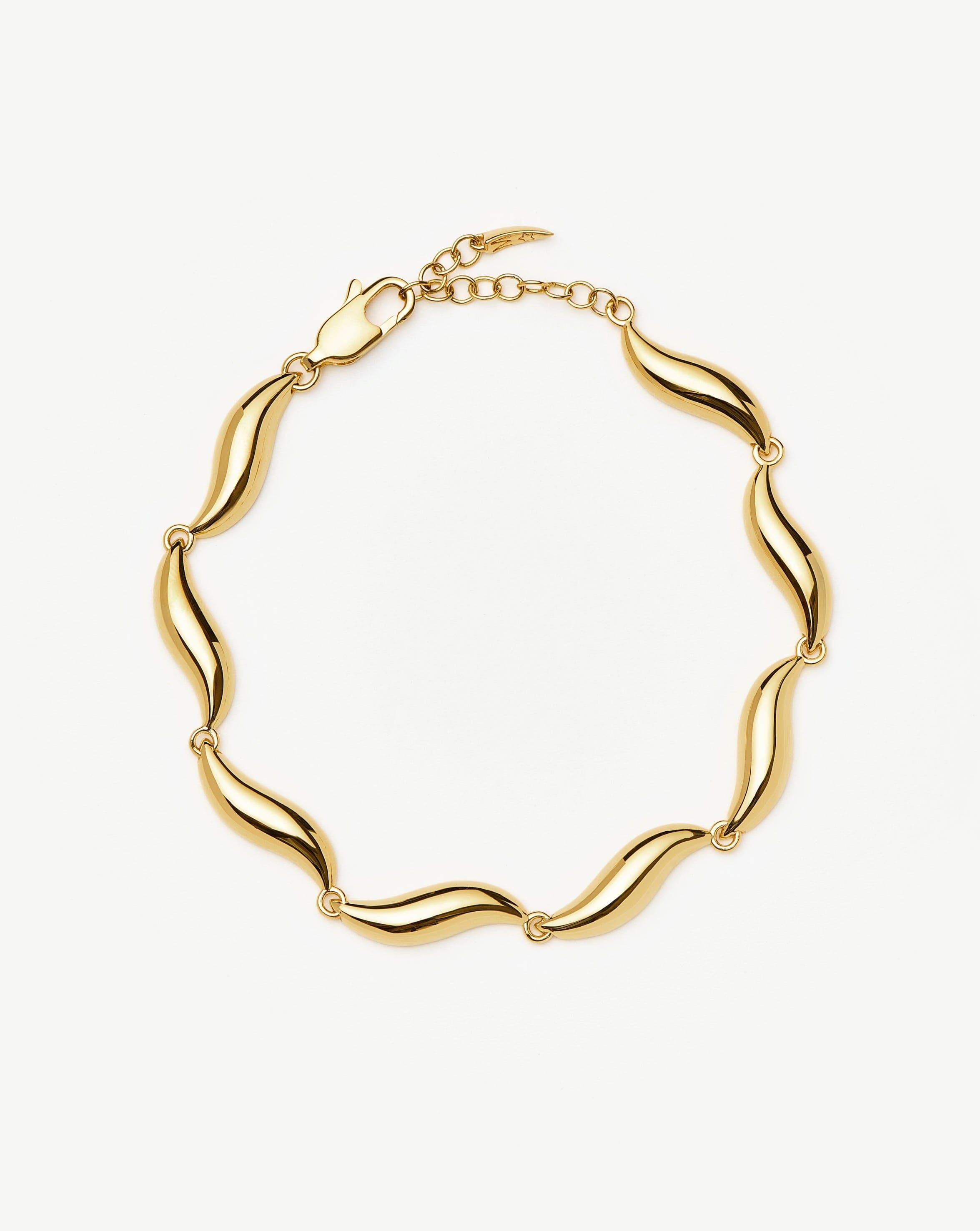 Savi Signature Link Chain Bracelet | 18ct Gold Plated Bracelets Missoma 