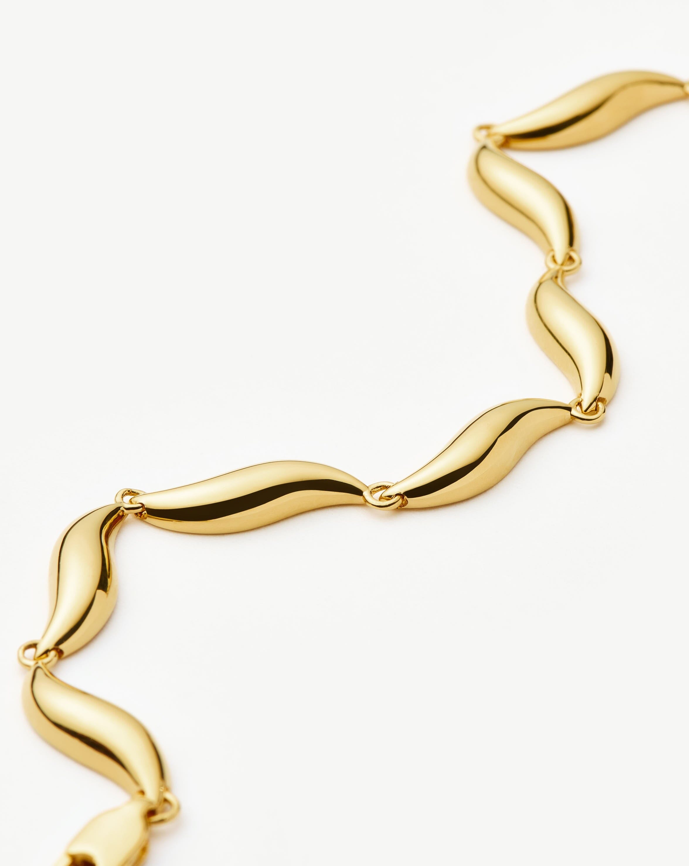 Savi Signature Link Chain Bracelet | 18ct Gold Plated Bracelets Missoma 