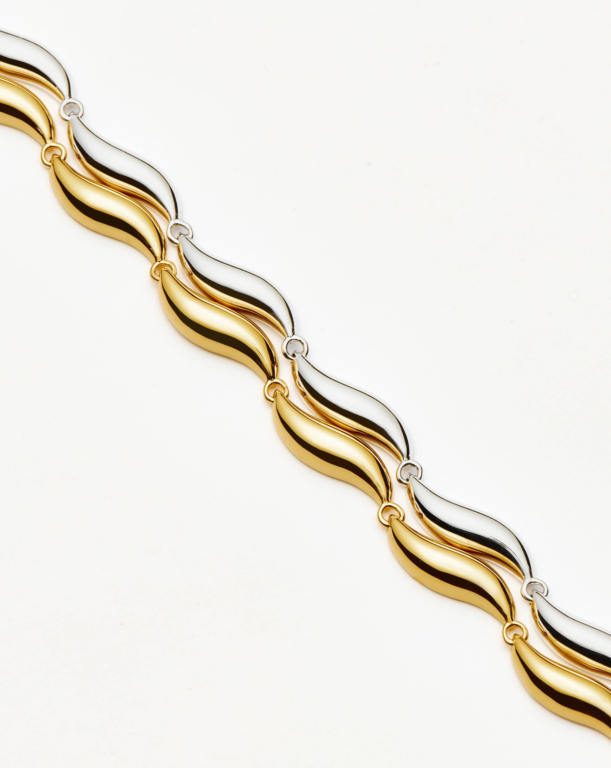 Savi Signature Link Chain Necklace | 18ct Gold Plated Necklaces Missoma 