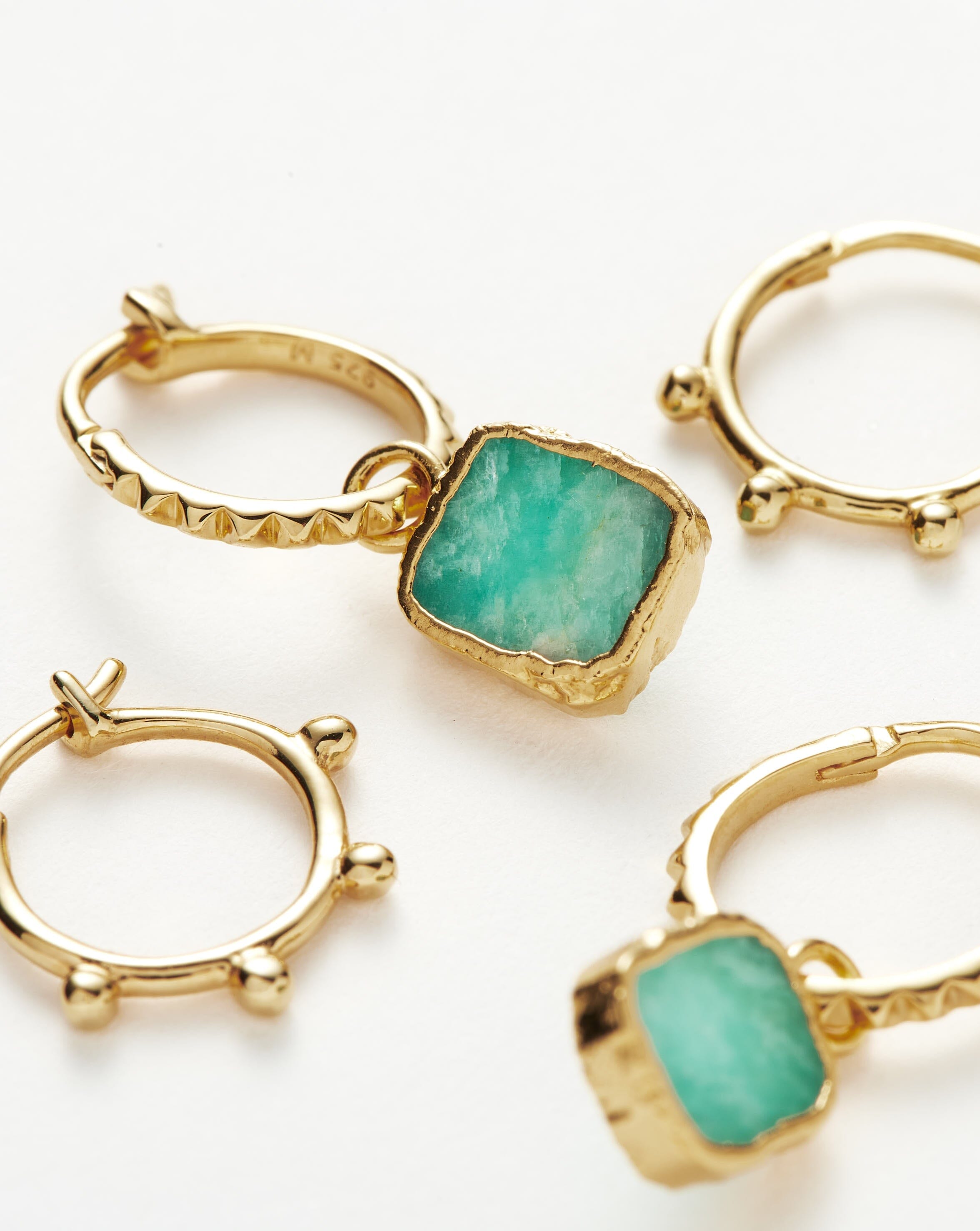 Missoma turquoise store earrings