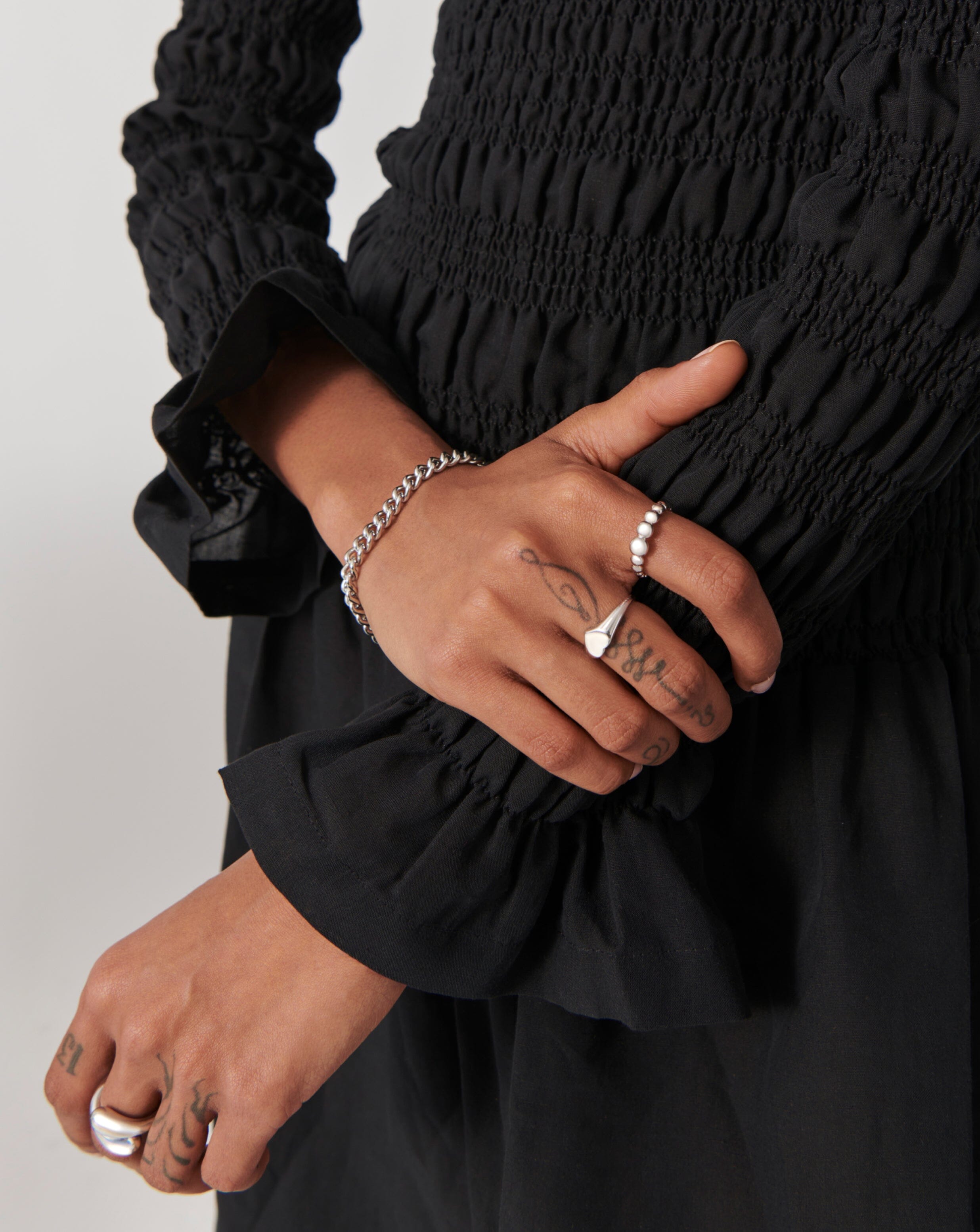 Sterling on sale stackable rings