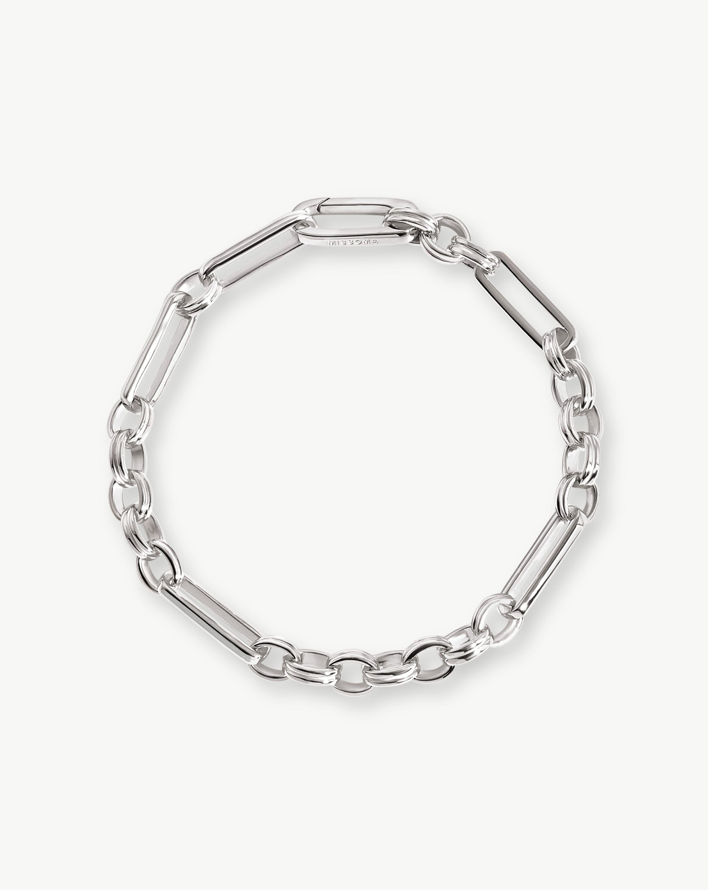 Axiom Chain Bracelet | Silver Plated | Missoma