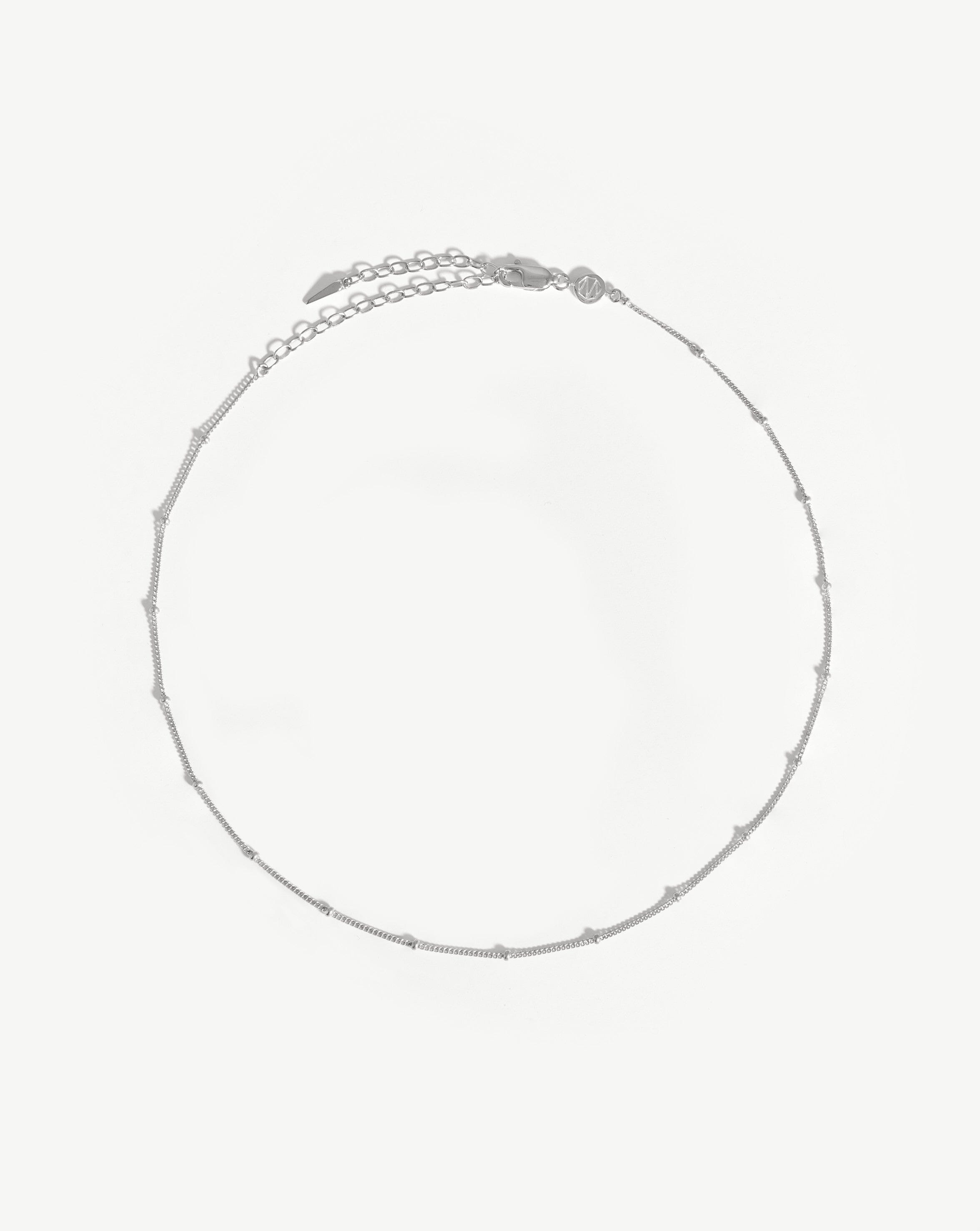 Bobble Chain Choker | Sterling Silver | Missoma