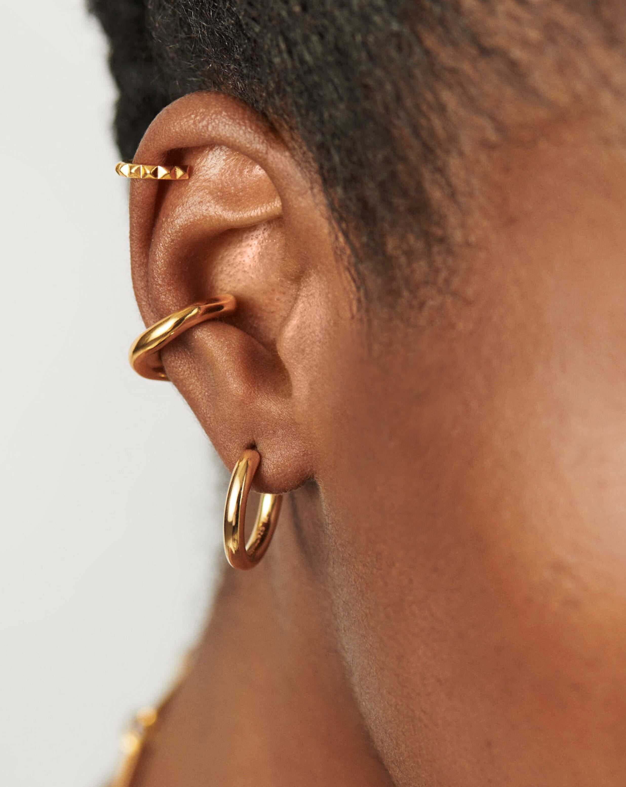 Tunnel hoops deals earrings