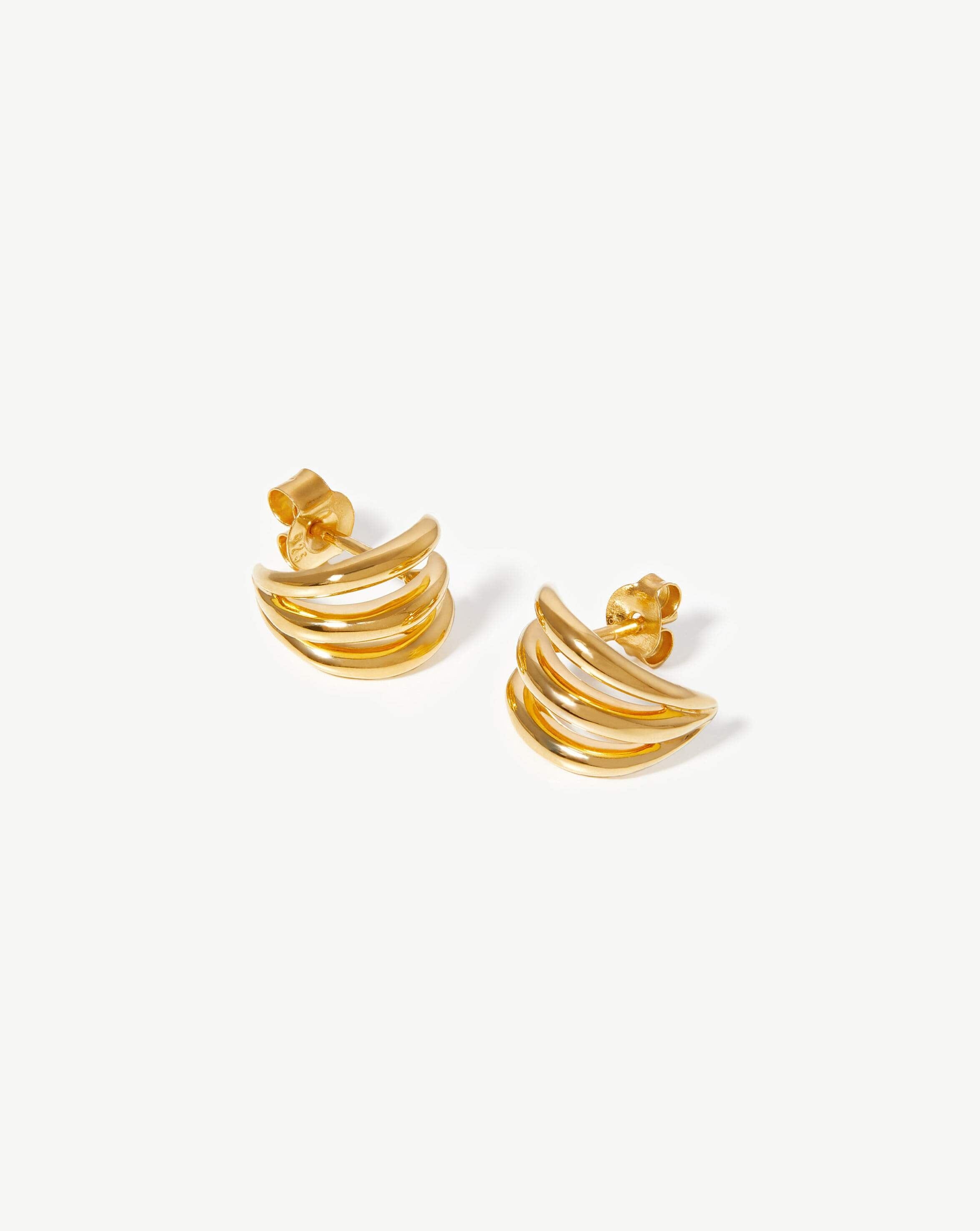 Banana sales bar earrings