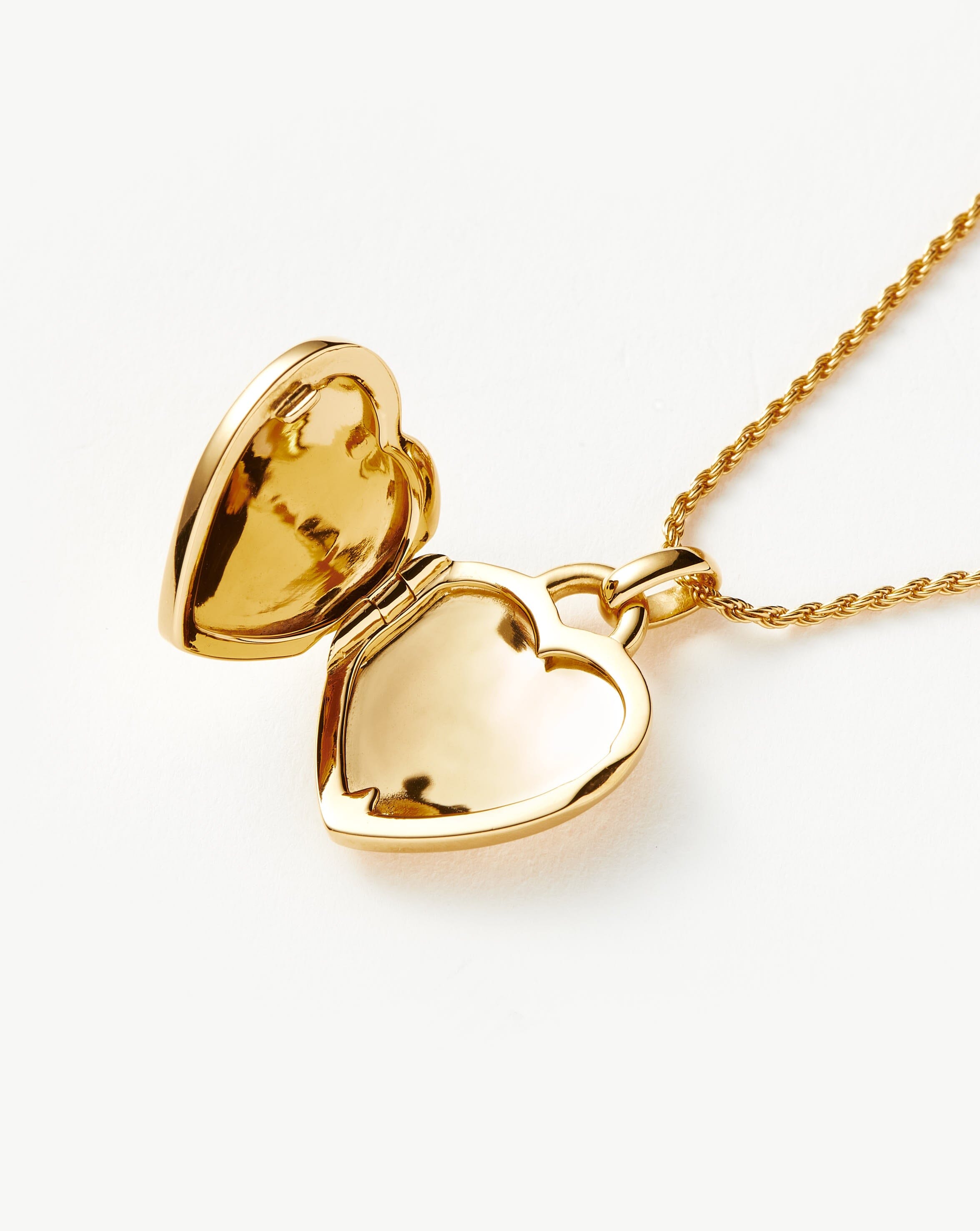 Large heart locket necklace | Non Tarnish | Complete with photos – The  Locket Shop