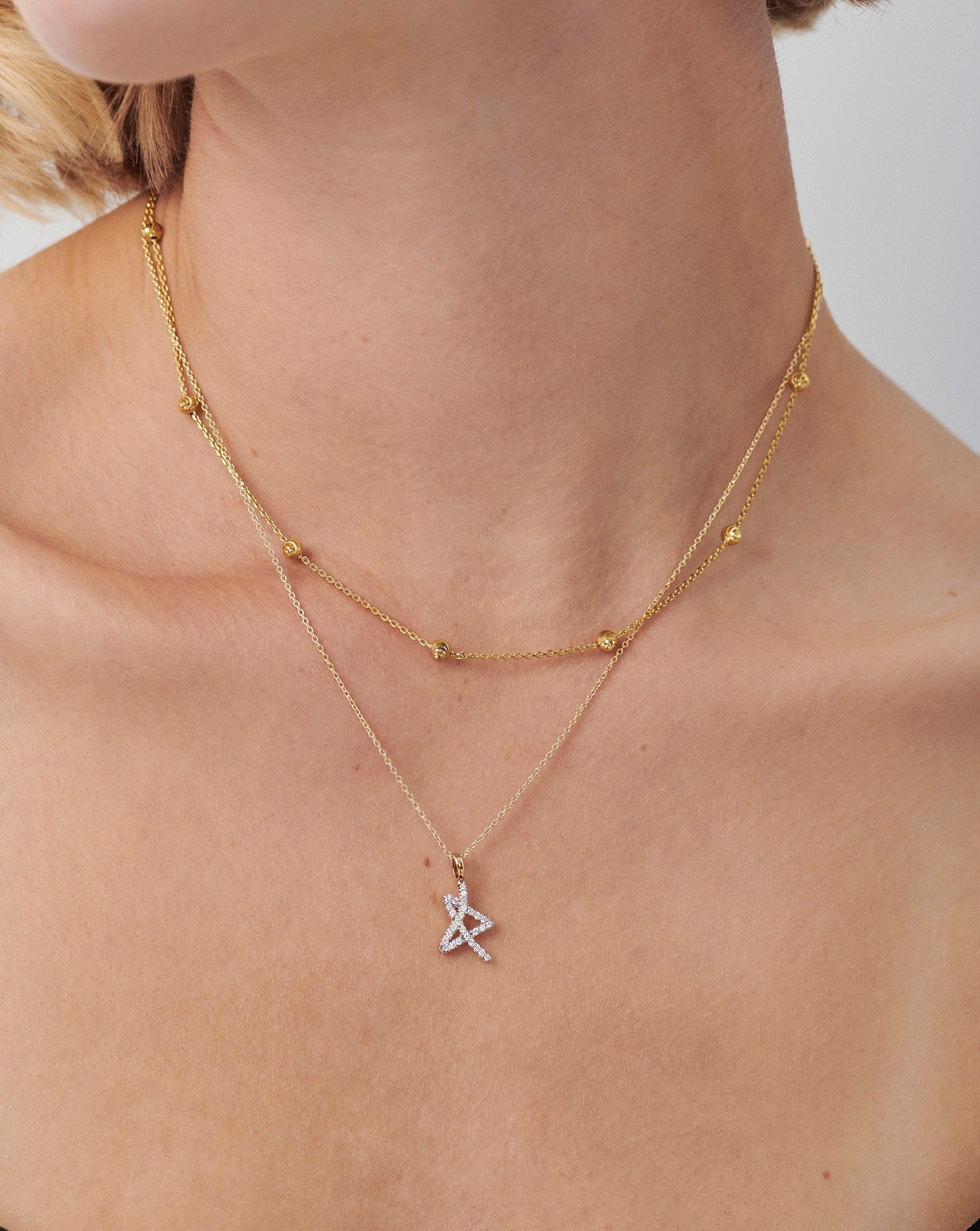 Star shaped diamond deals necklace