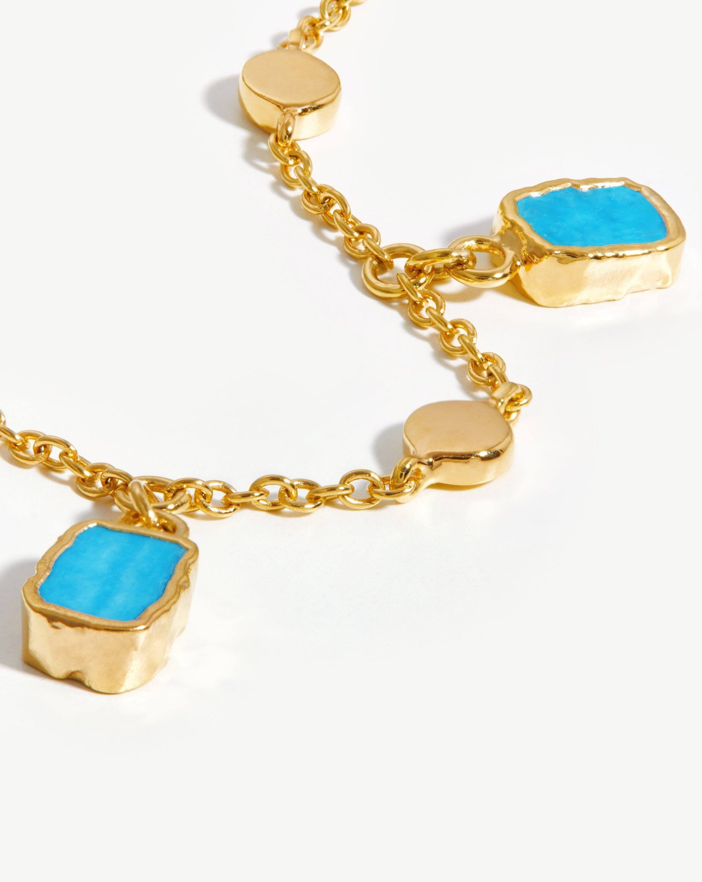 Missoma store turquoise necklace