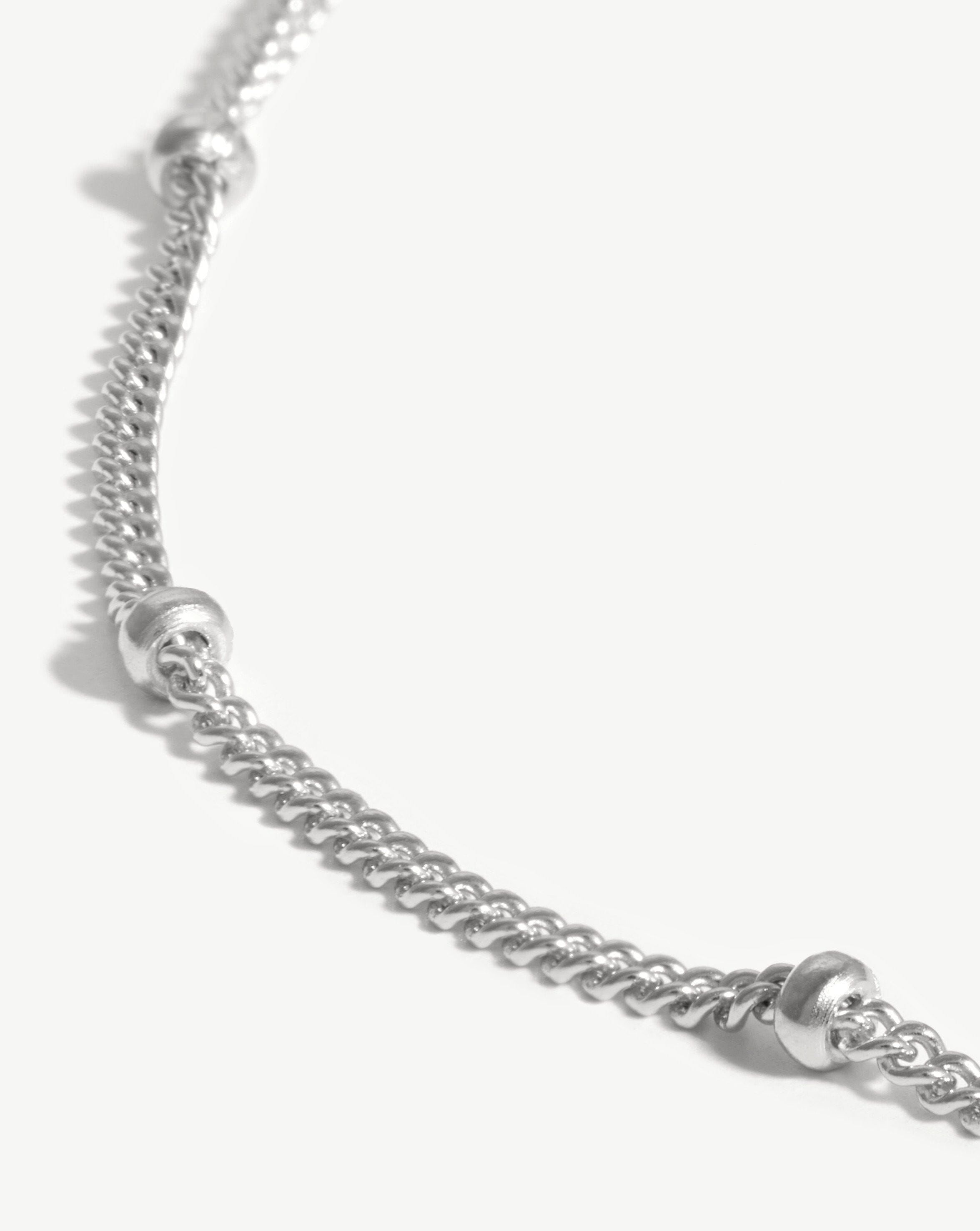 Long Bobble Chain Necklace