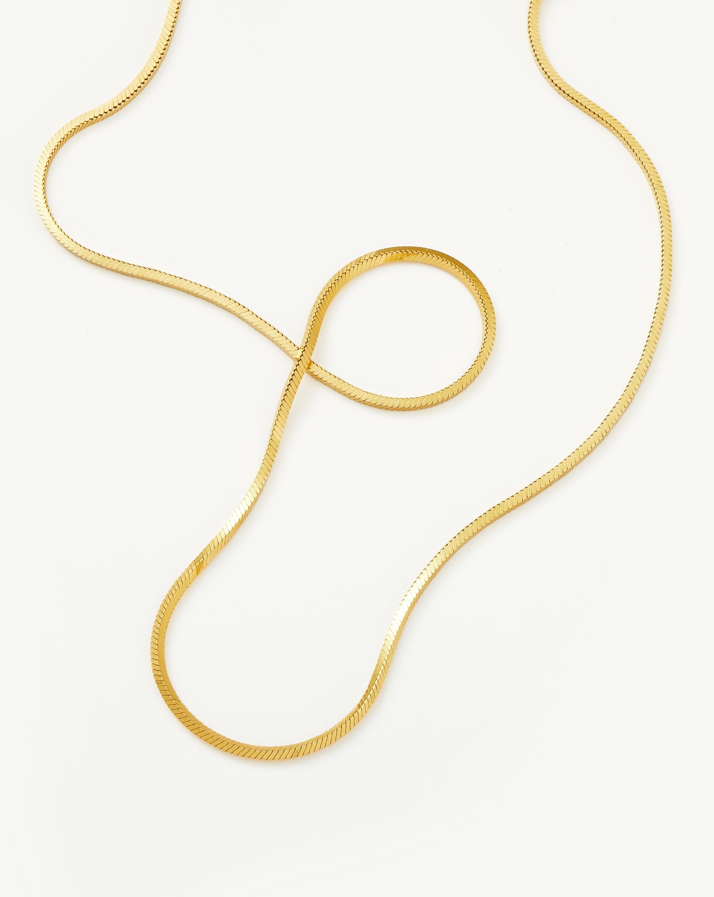 Lucy Williams Medium Square Snake Chain Necklace Necklaces | Missoma