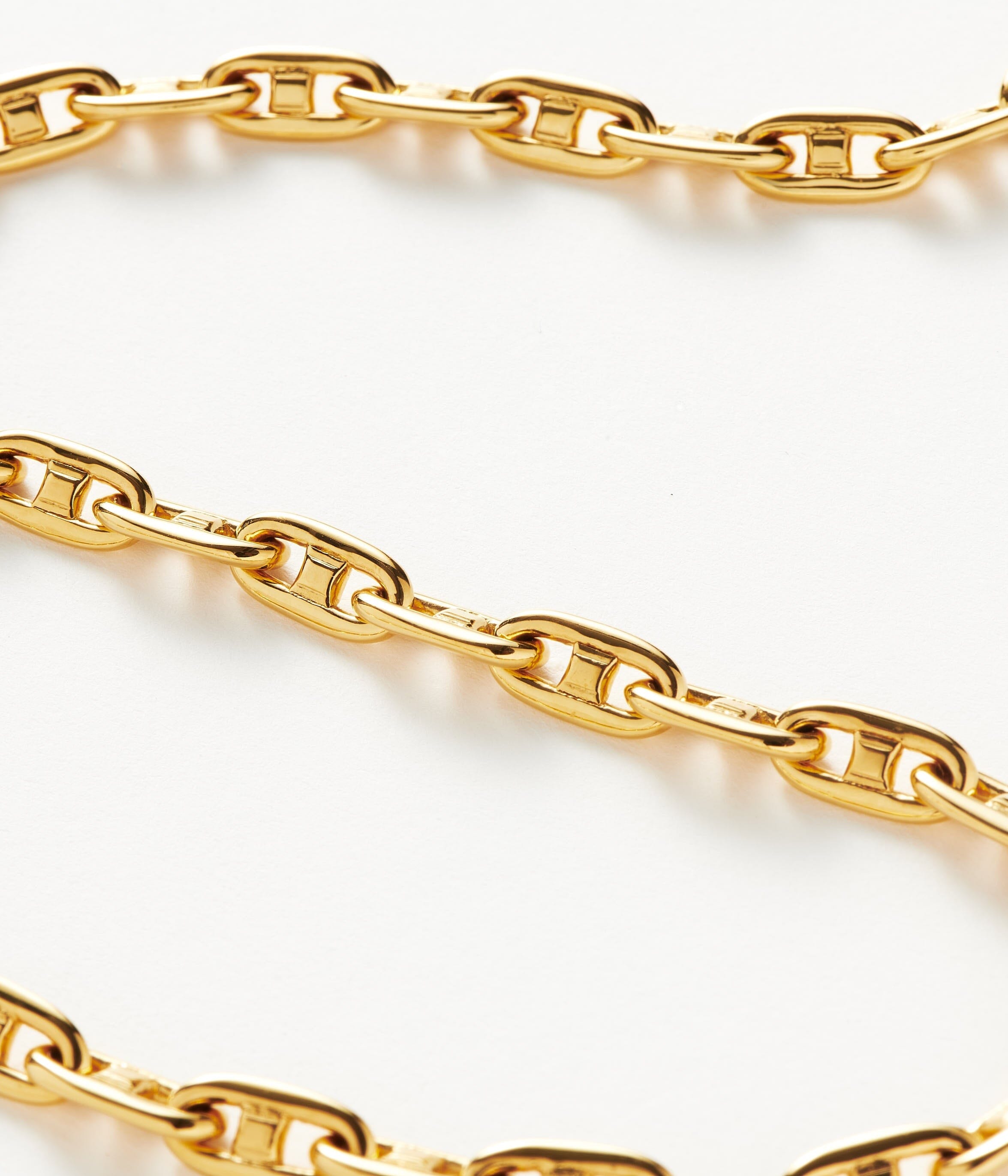 Gold plated shop mariner chain