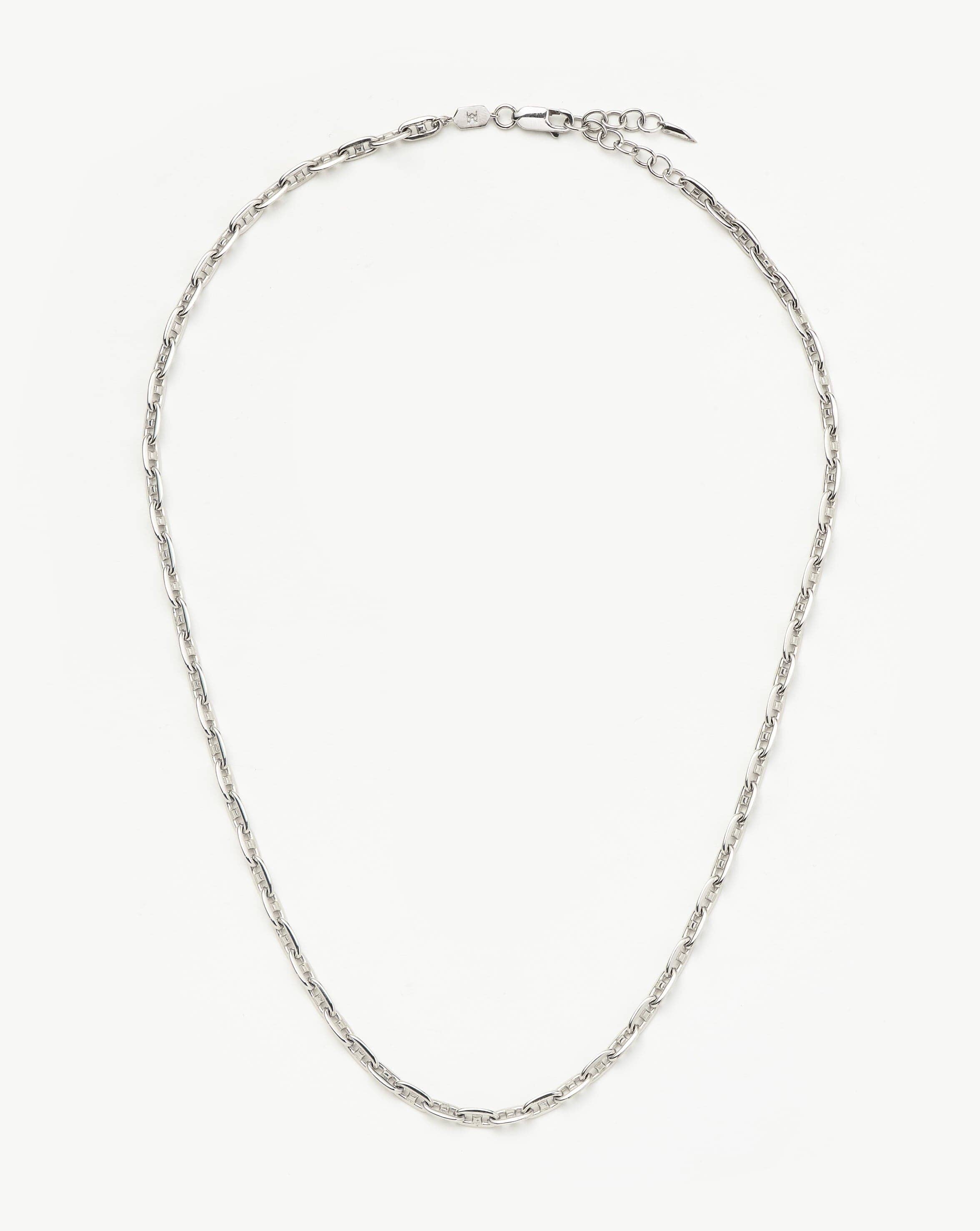 Mariner Chain Necklace | Silver Plated Necklaces | Missoma