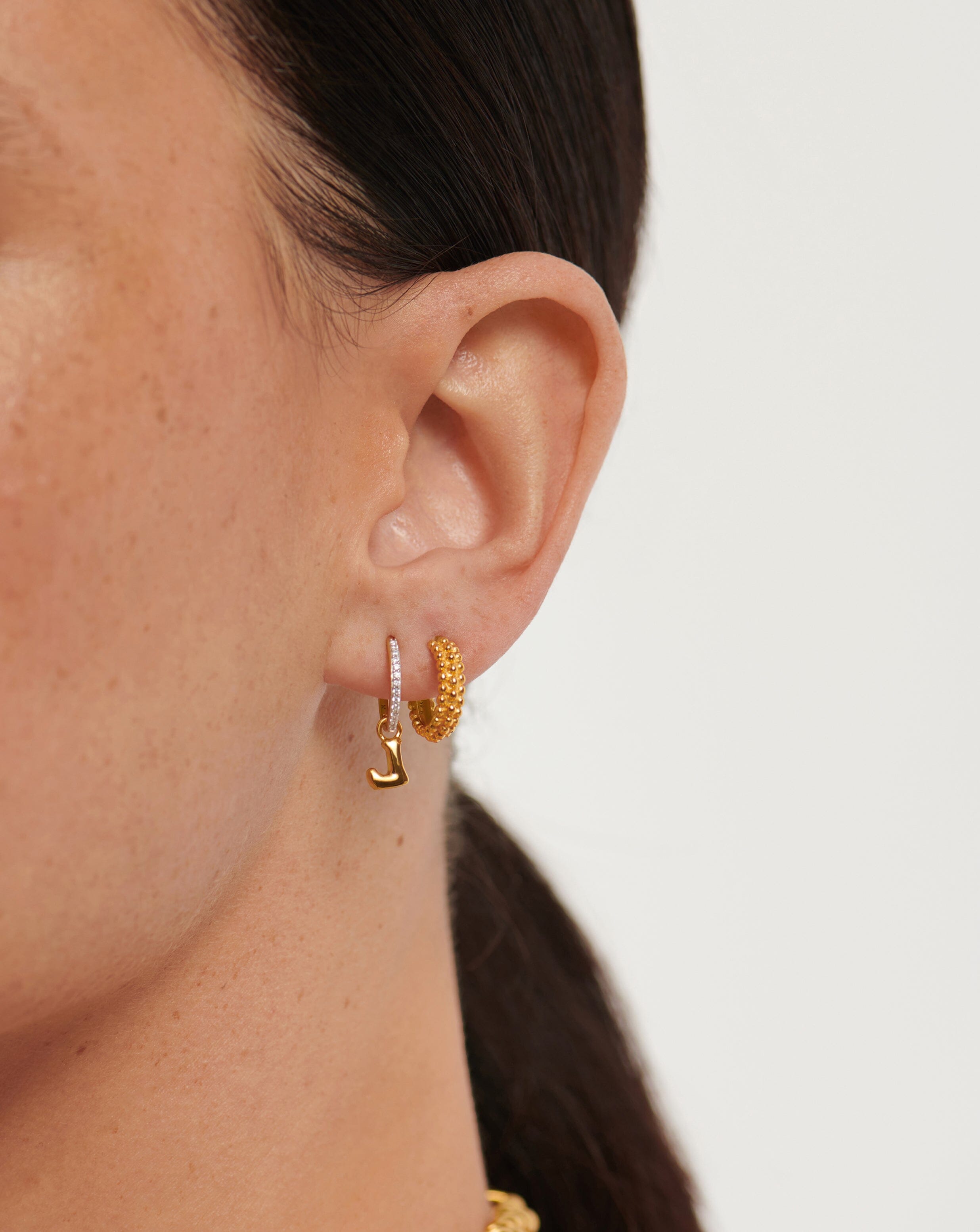 Mini ear clearance hoops