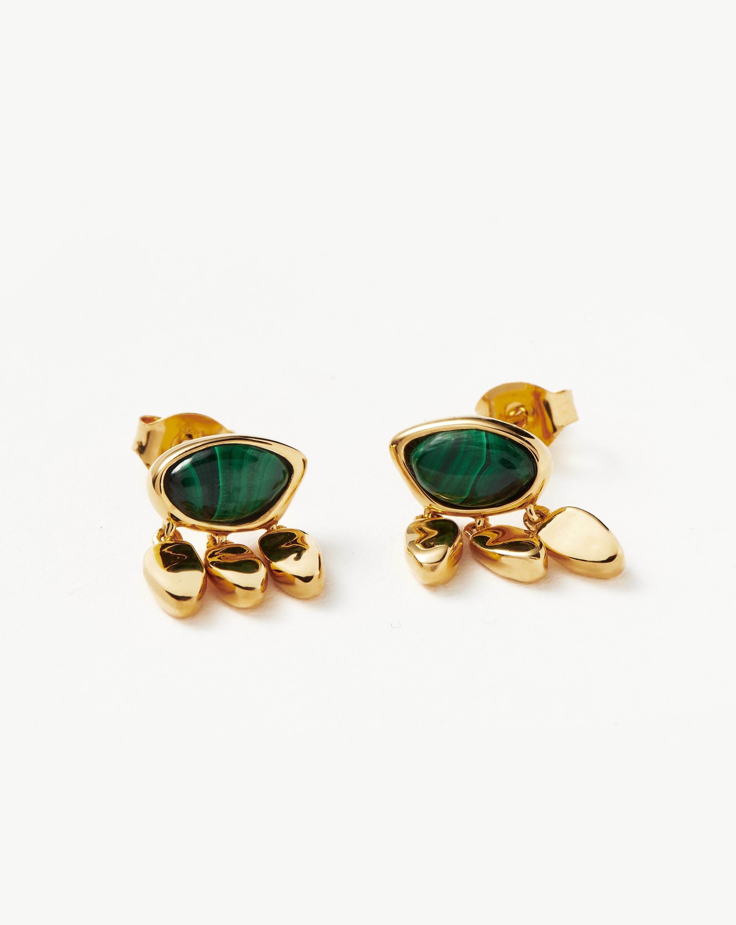 Stone earrings deals gold jewellery