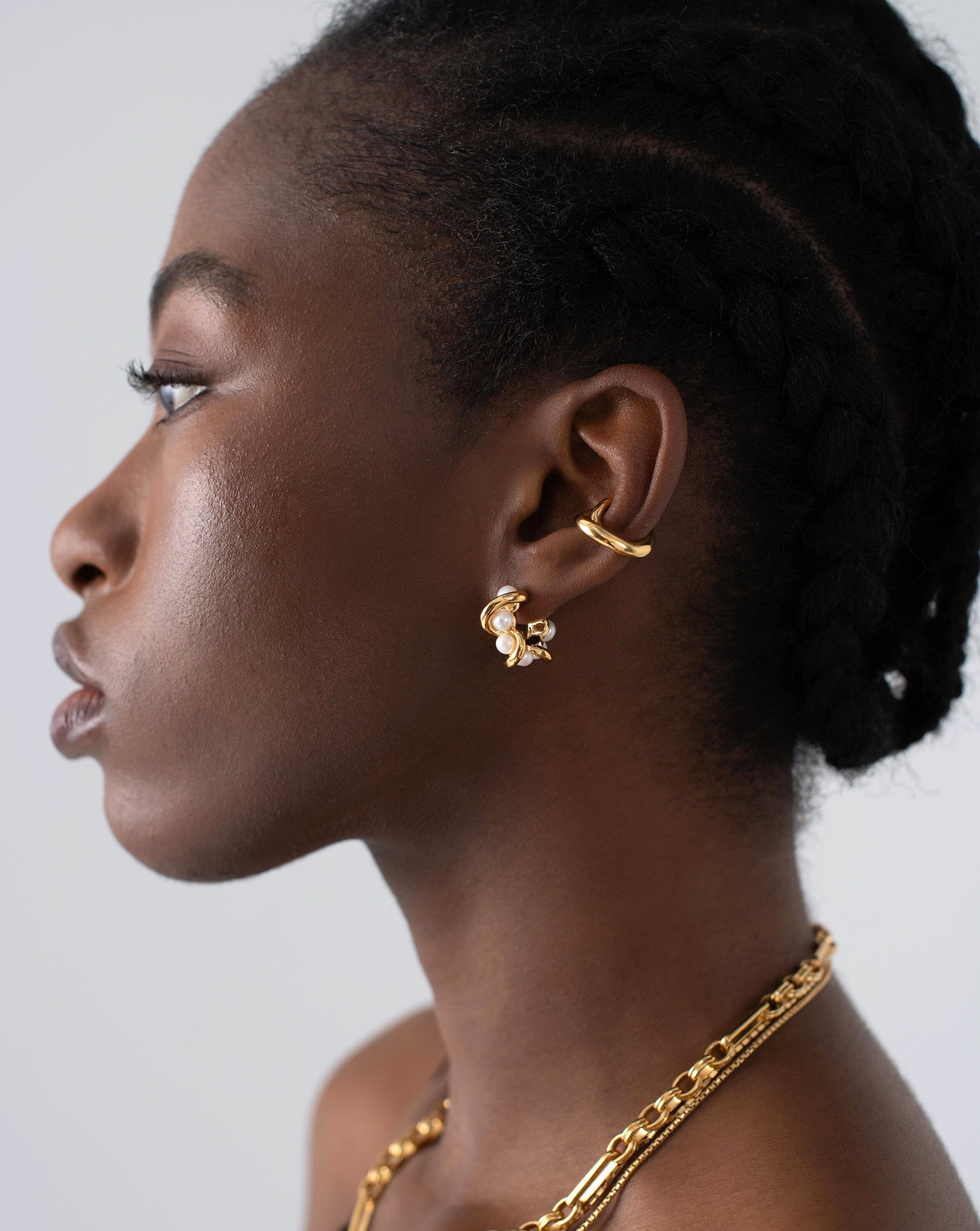 Missoma gold deals mini tidal hoops