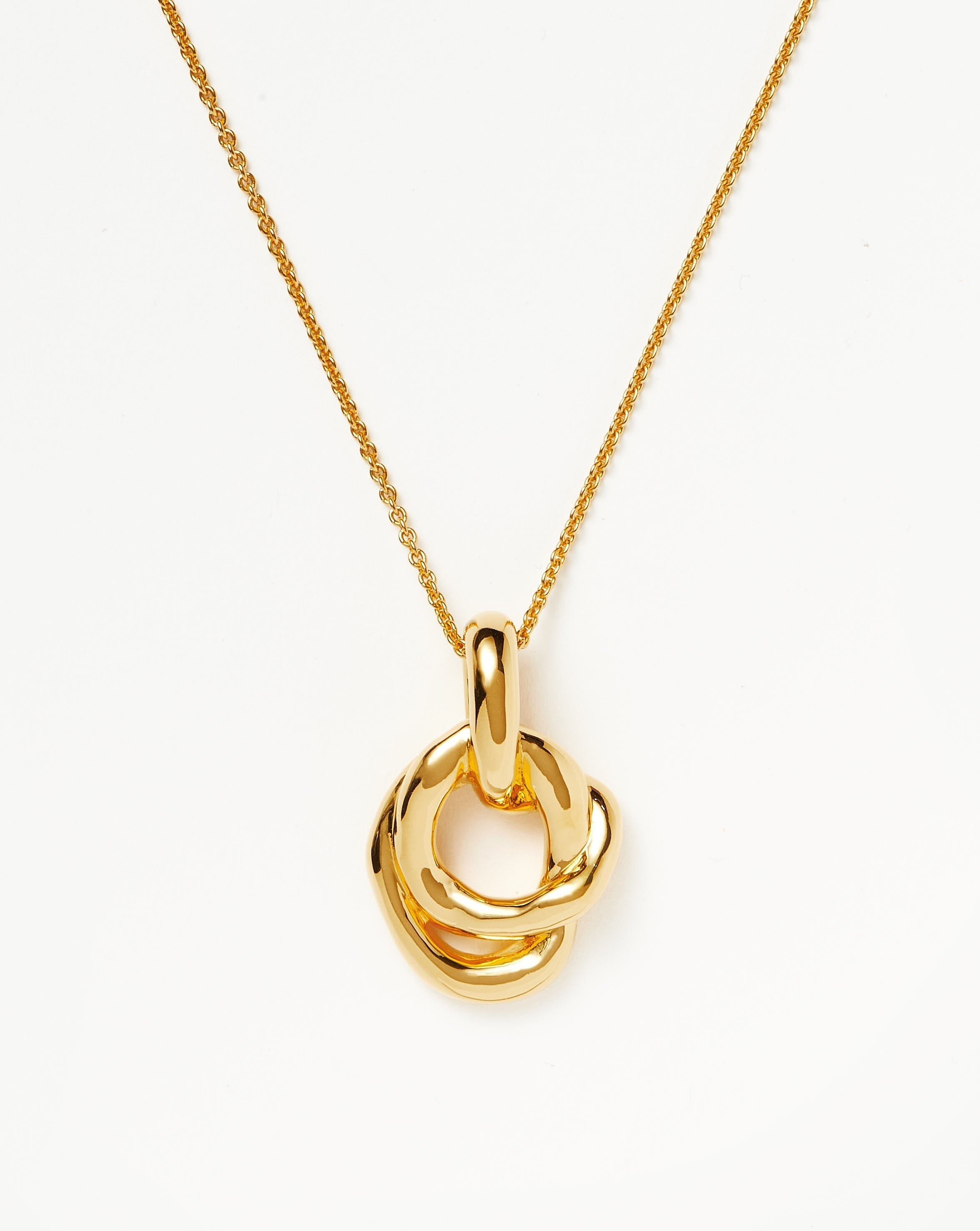 Molten Twisted Double Pendant Necklace | Missoma