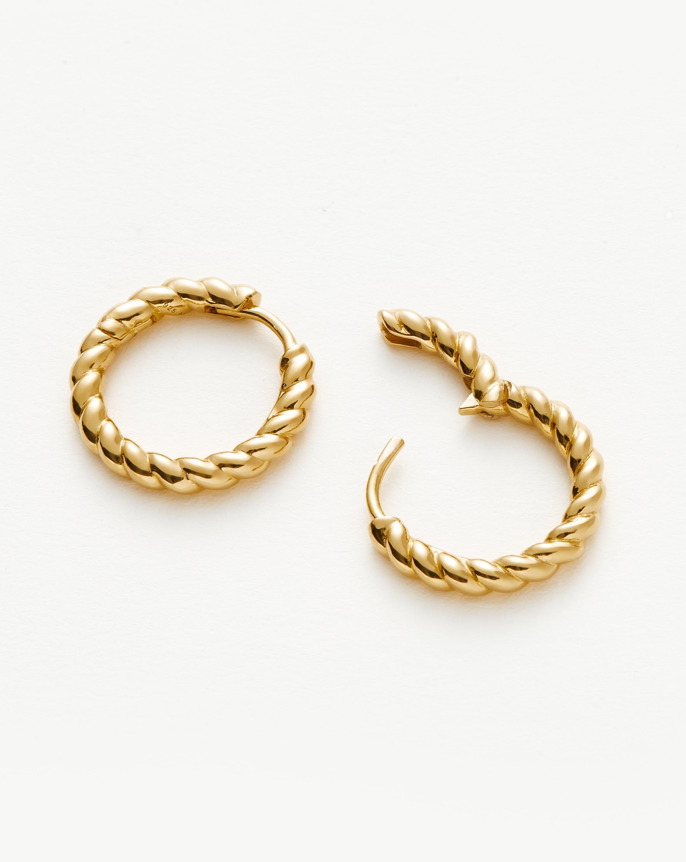 Missoma shop helical hoops