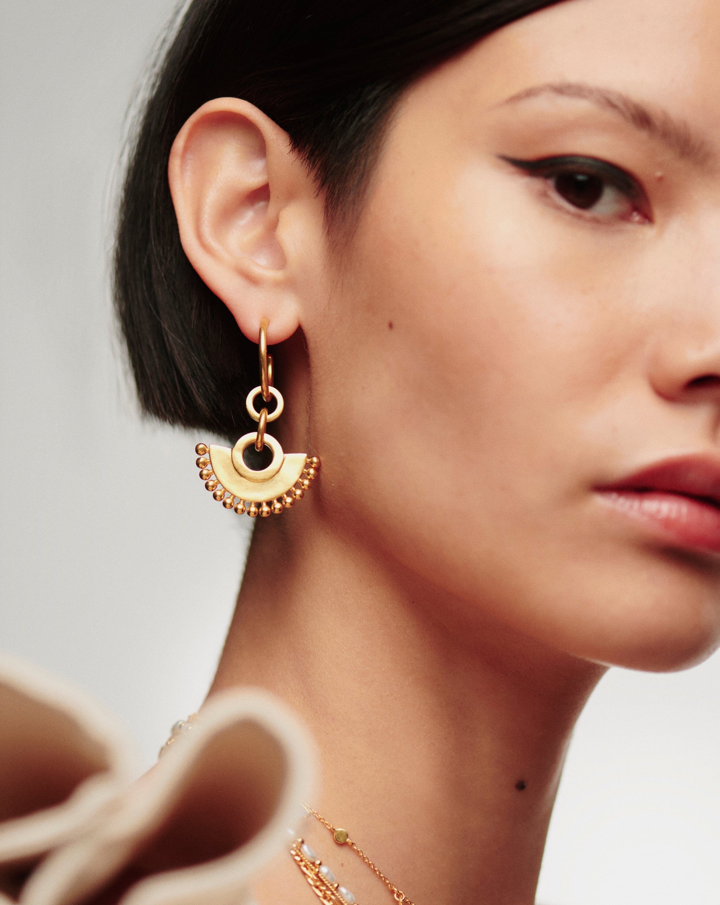 Missoma gold deals hoop earrings